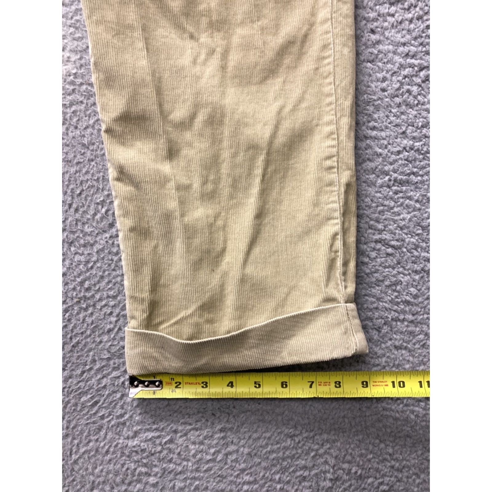 Polo Ralph Lauren Polo Ralph Lauren Pants Men 36x38 Corduroy Light Ginger Straight Leg 90s Button Flat Front Casual 90s Mens Size US M / EU 48-50 / 2 - 6 Thumbnail