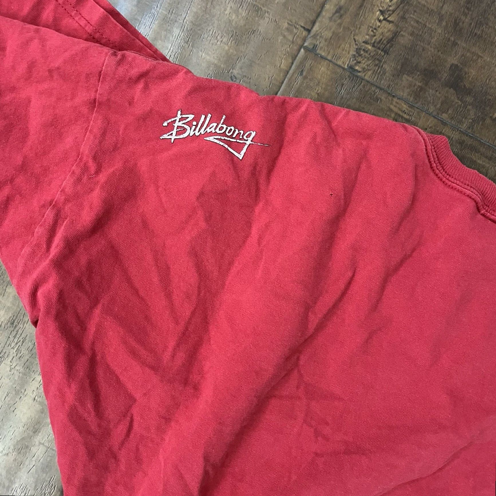 Billabong VINTAGE Billabong T-Shirt Mens 2XL Red 90s Grunge Surf Skate Y2K Cyber Graphic Size US XXL / EU 58 / 5 - 6 Thumbnail