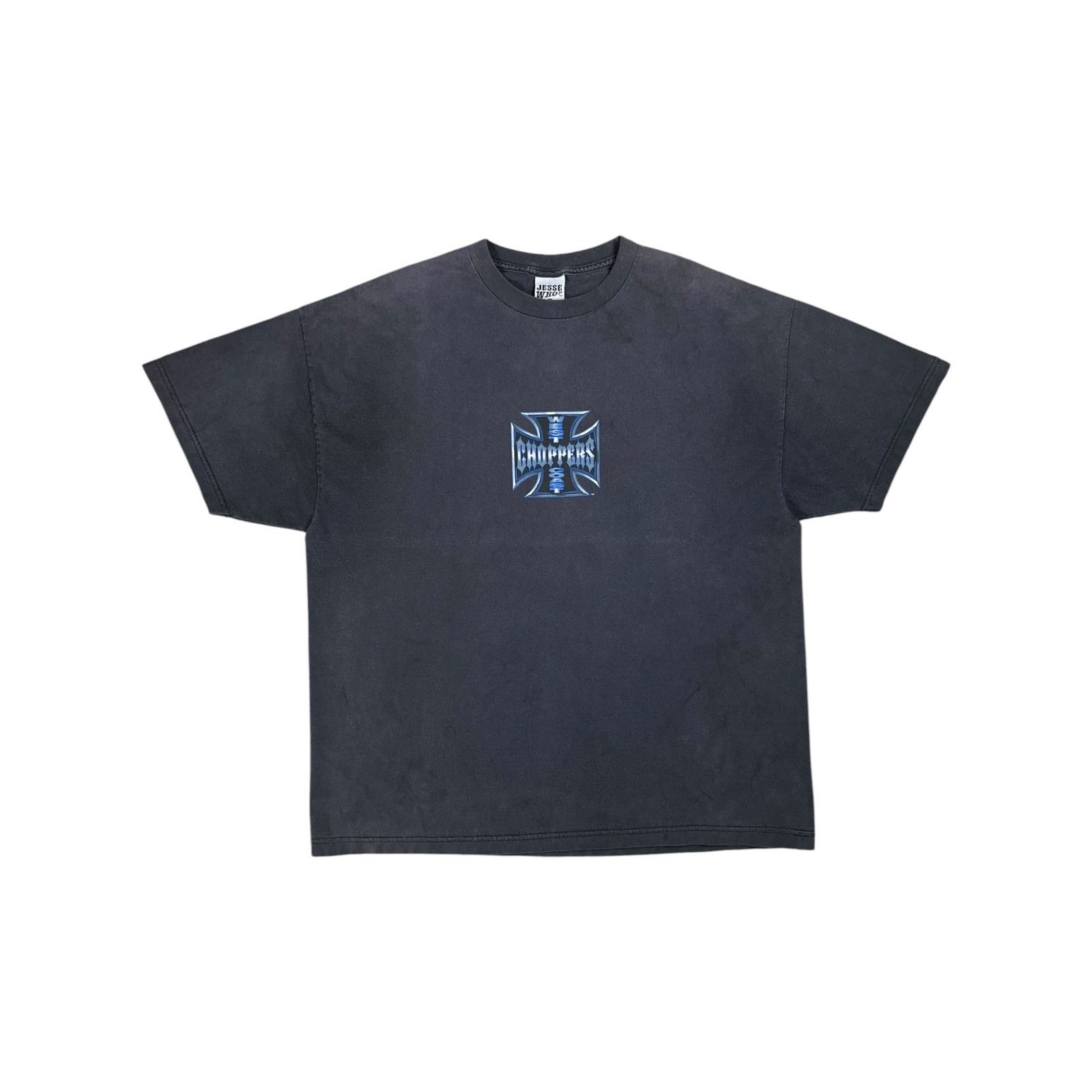 Vintage × West Coast Choppers Vintage Y2K West Coast Choppers Jesse James faded biker tee Size US XL / EU 56 / 4 - 1 Thumbnail