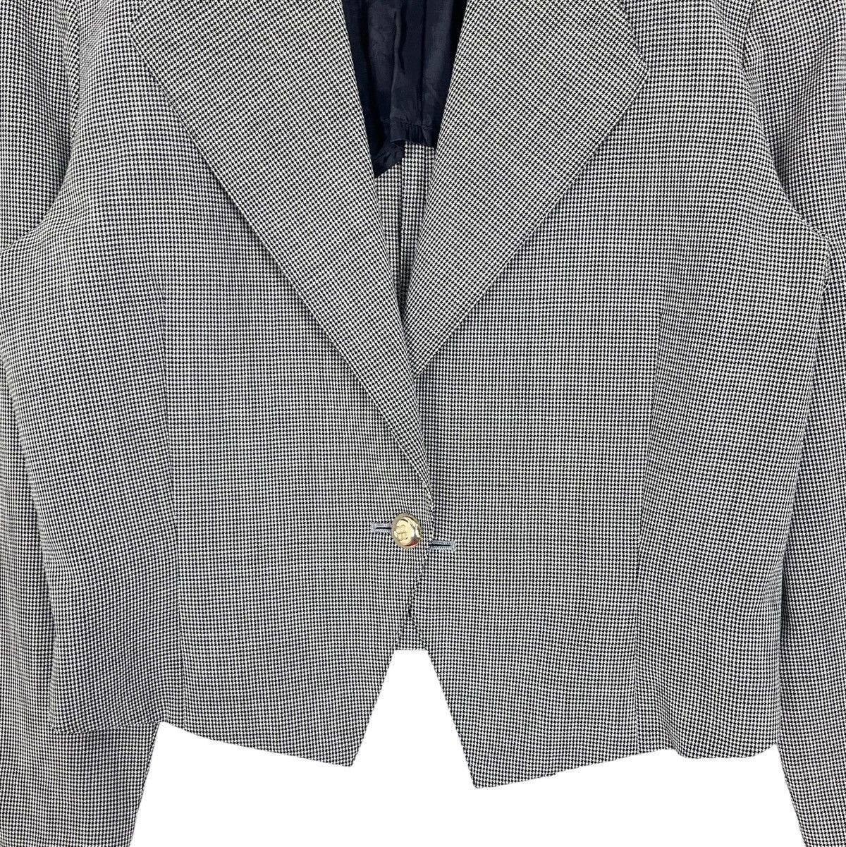 Balenciaga × Designer Balenciaga Cropped Short Single Button Women’s Blazer Jacket Size M / US 6-8 / IT 42-44 - 3 Thumbnail