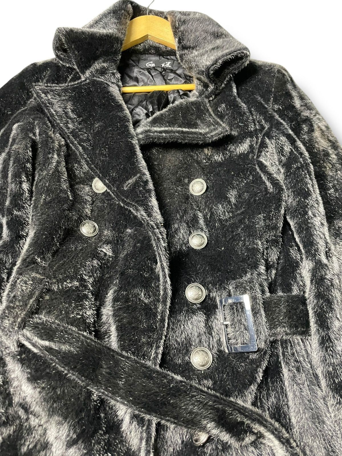 Japanese Brand × Seditionaries × Vintage CAVARI A. Brand Double Breasted Belted Coat (88) Size US S / EU 44-46 / 1 - 5 Thumbnail