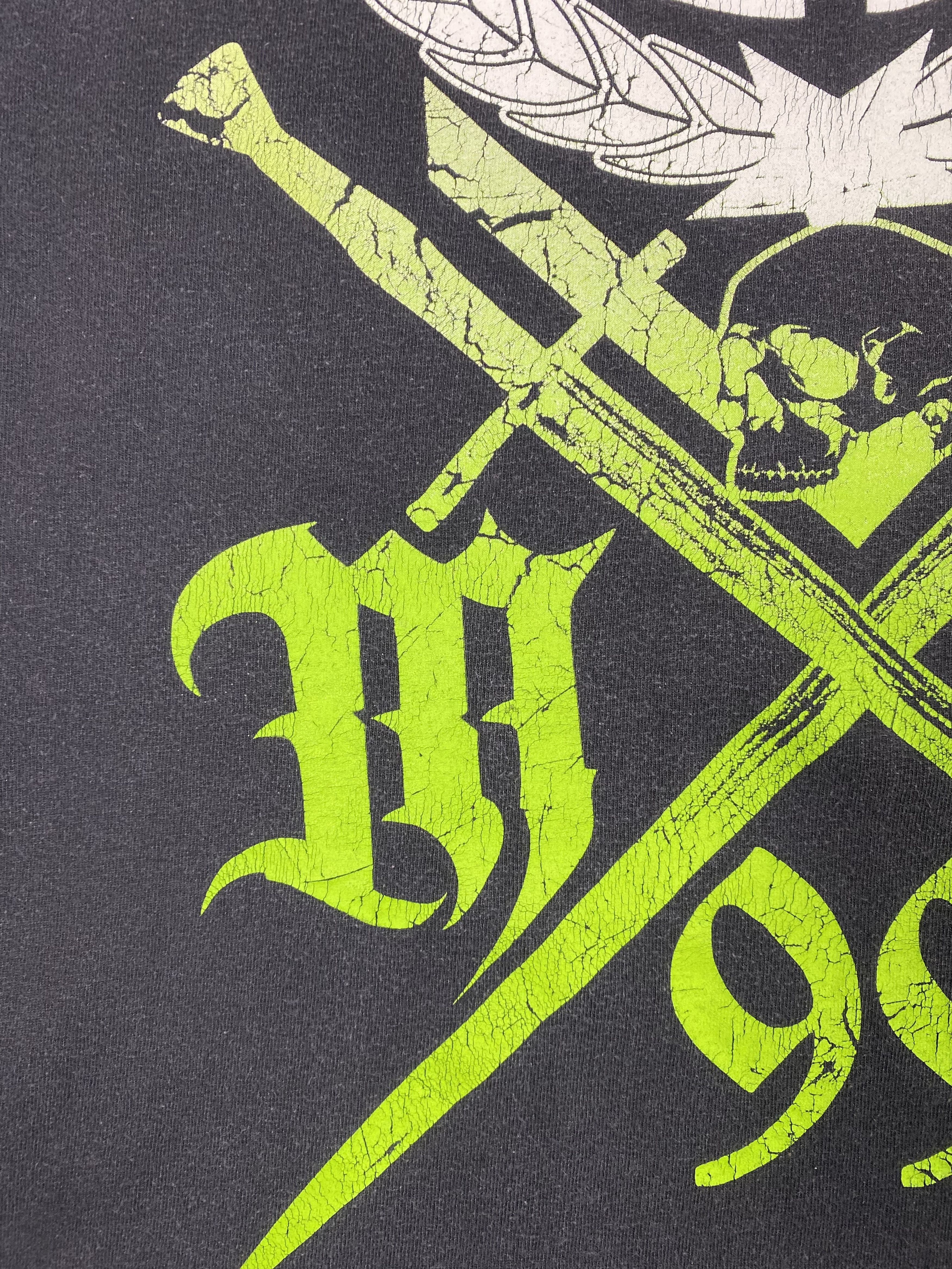 Band Tees Vintage Metal Mulisha Big Logo Skull Graphic y2k T Shirt Size US L / EU 52-54 / 3 - 8 Thumbnail