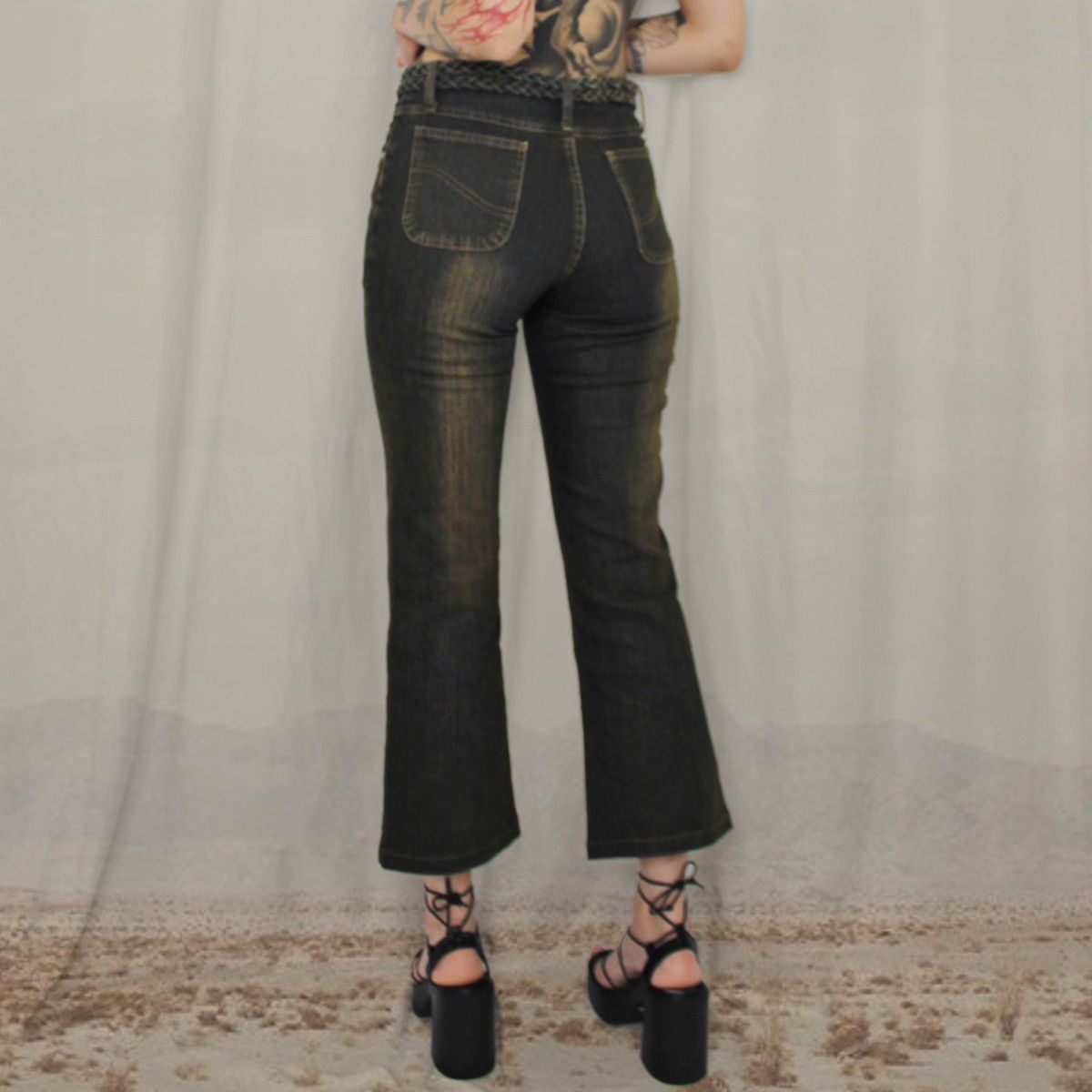 Japanese Brand × Vintage ⛓️BRAID DENIM⛓️ Size 30" / US 8 / IT 44 - 3 Thumbnail