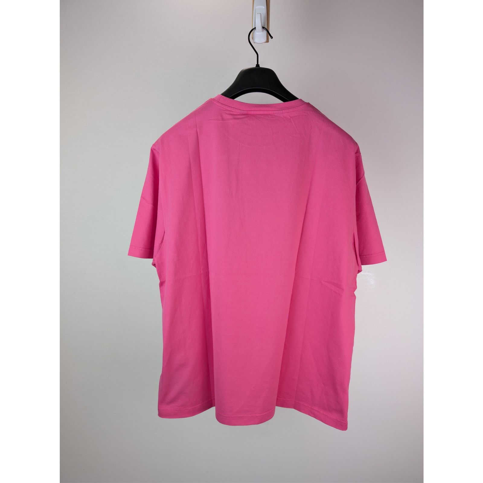 Palm Angels o1rshd1 Embroidered Logo Slim T-Shirt in Fuchsia Pink/Black Size US XL / EU 56 / 4 - 16 Thumbnail