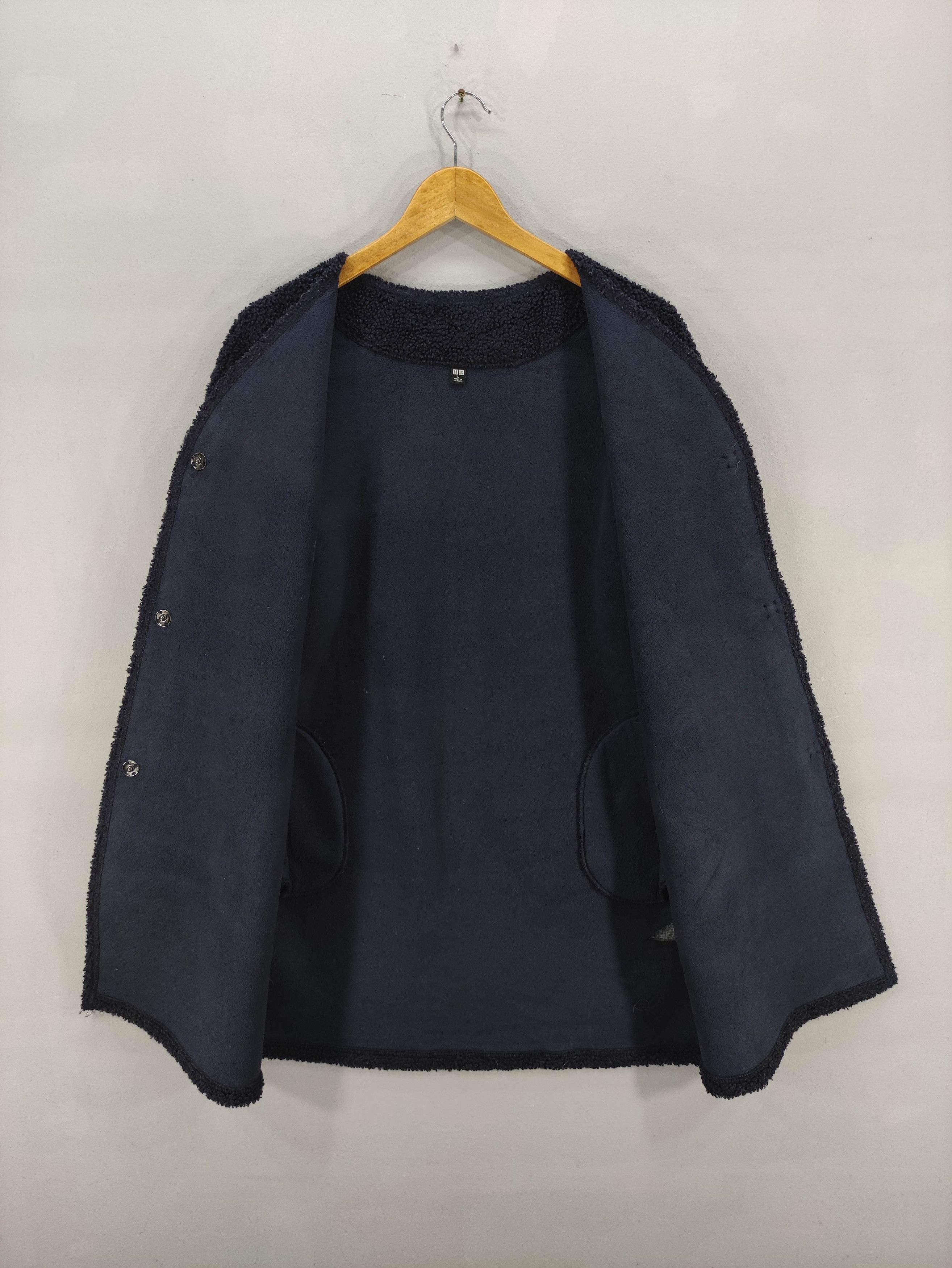 Uniqlo Uniqlo Deep Pile Cardigan Sherpa Jacket Snap Button Size M / US 6-8 / IT 42-44 - 3 Thumbnail