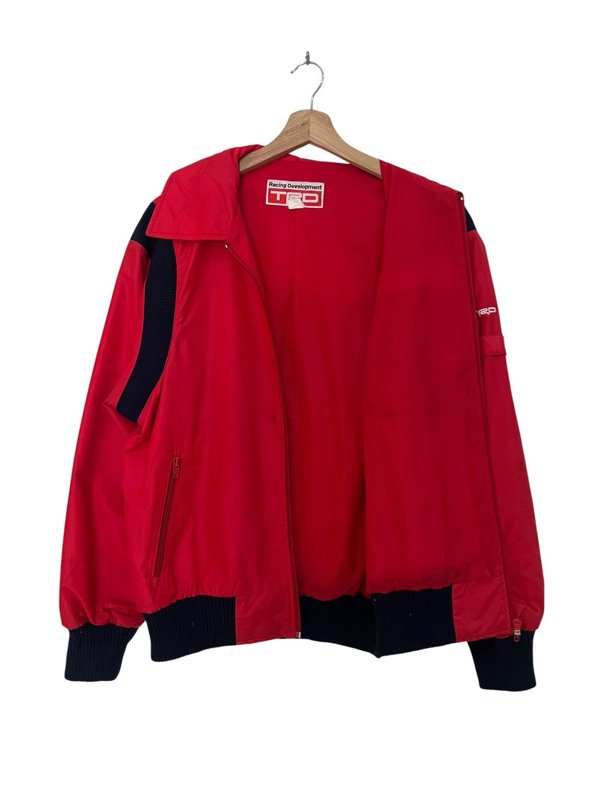 Vintage Vintage Toyota TRD Racing Development Red Zip Jacket LL