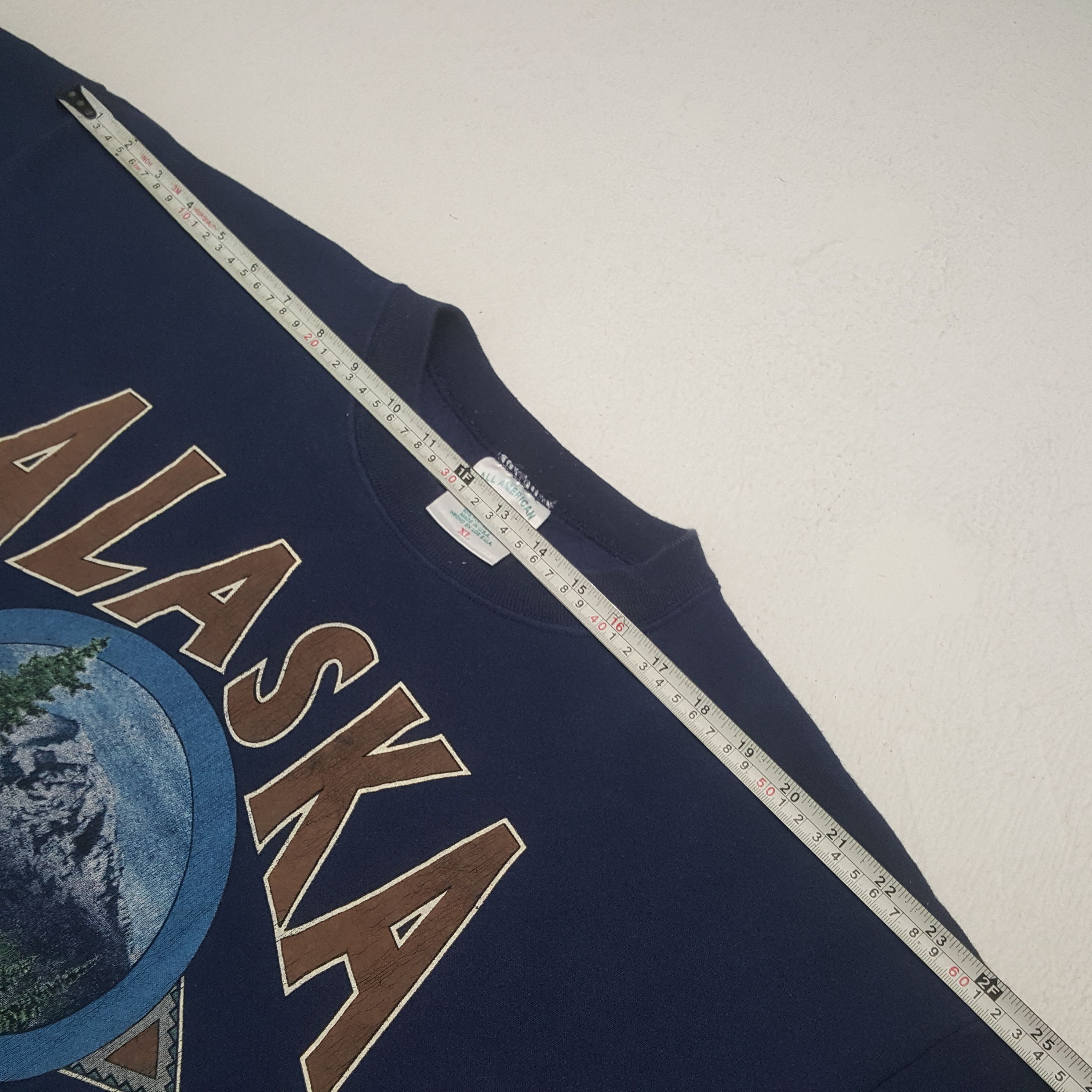 American Apparel × Vintage Vintage ALASKA American Habitat Streetwear Sweatshirt C291N2 Size US L / EU 52-54 / 3 - 5 Thumbnail