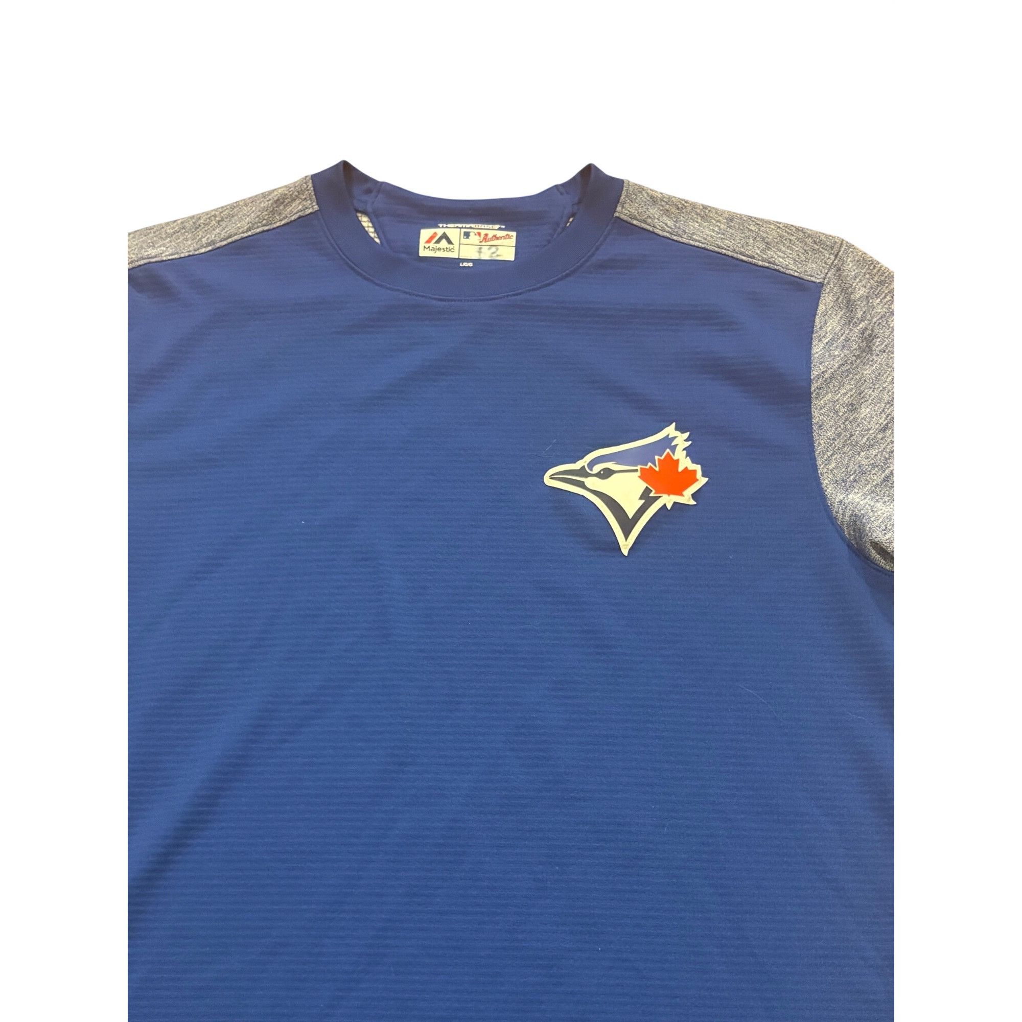 Majestic Majestic Toronto Blue Jays Shirt Thermabase Team Issued Men' Size US L / EU 52-54 / 3 - 5 Thumbnail