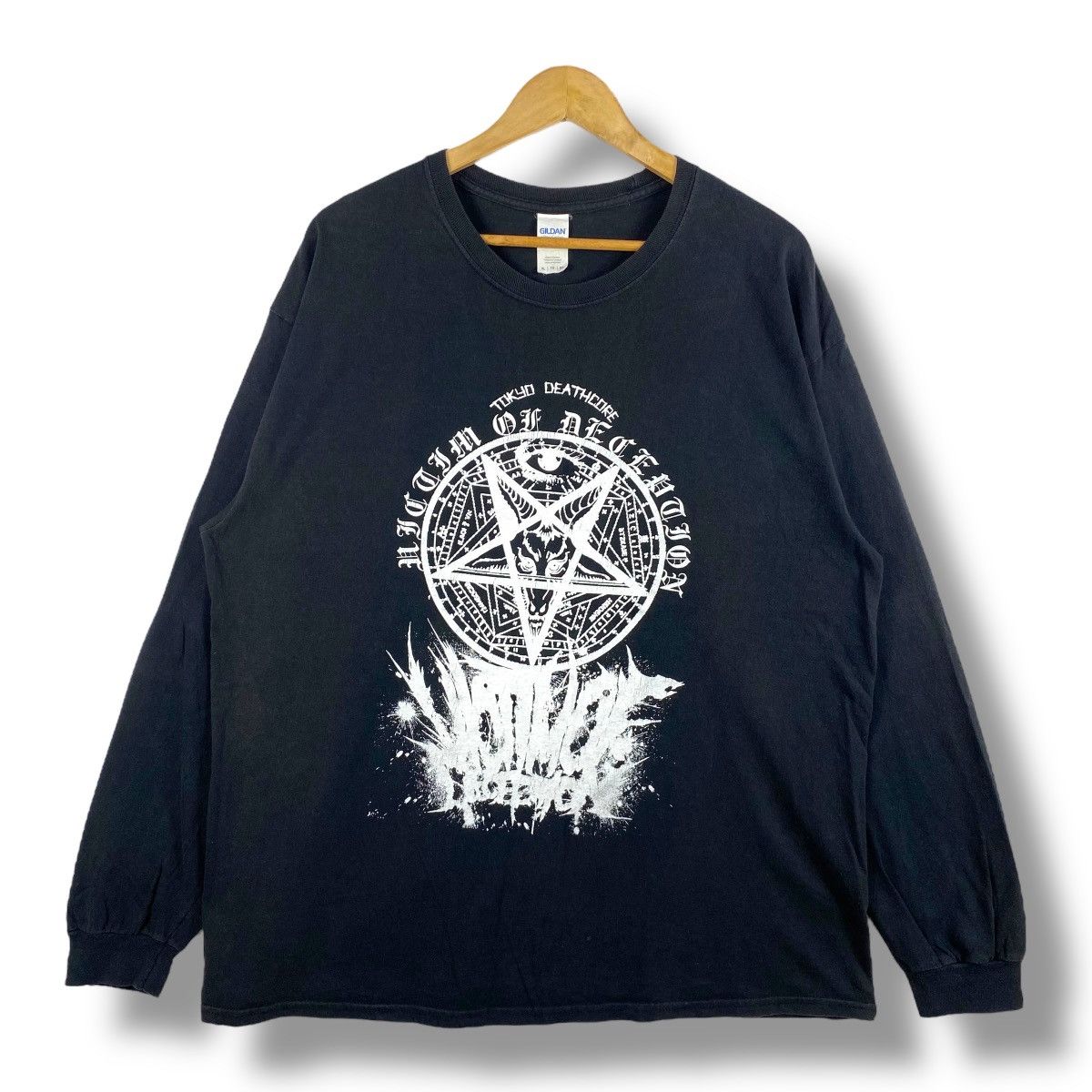 Band Tees Tokyo Deathcore VICTIM OF DECEPTION Long Sleeve Band Size US XL / EU 56 / 4 - 1 Thumbnail