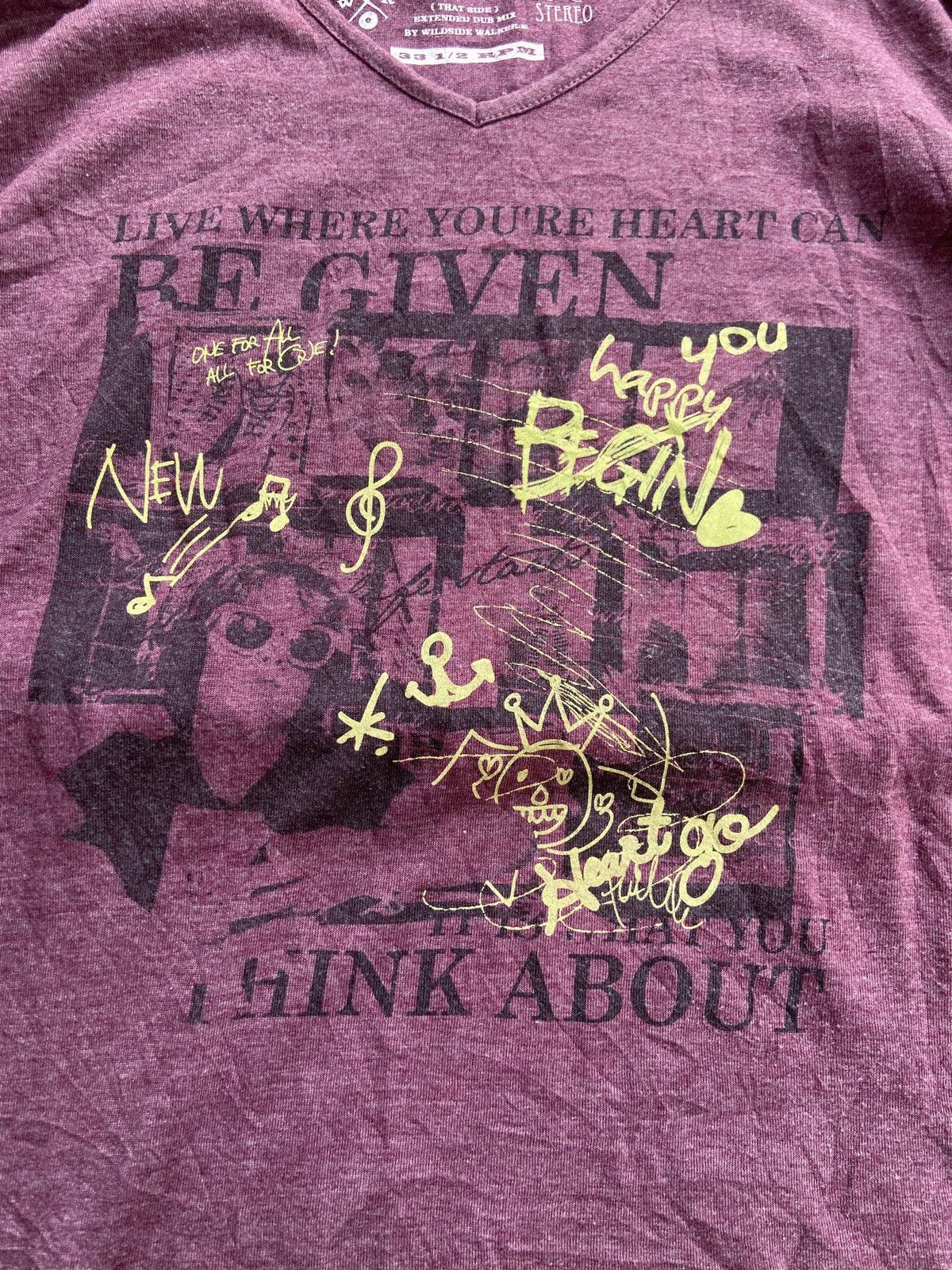 Japanese Brand LIVE WHERE YOURE HEART CAN RE GIVEN LONG SLEEVE Size US M / EU 48-50 / 2 - 6 Thumbnail