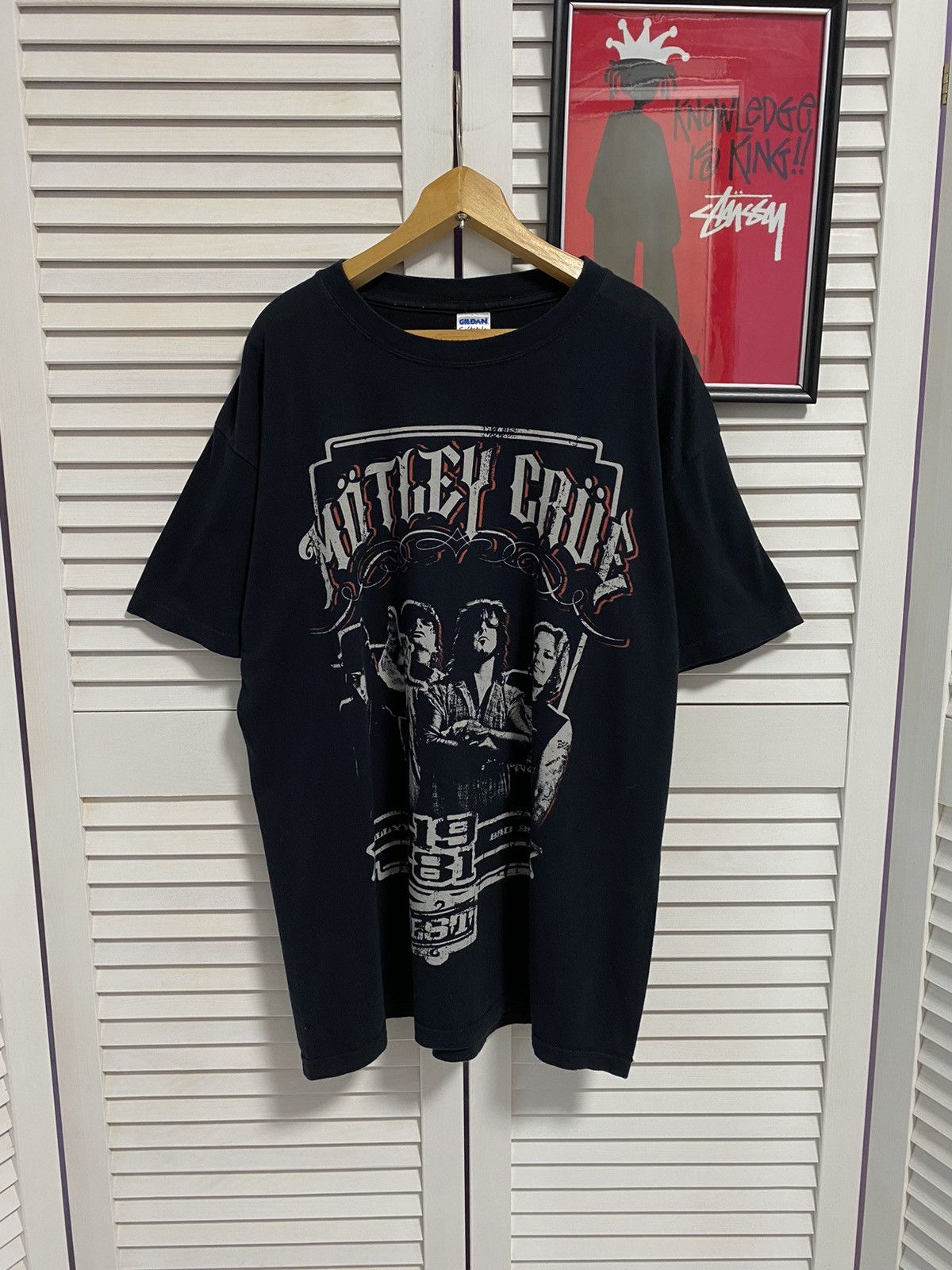 Band Tees T-Shirt Tee Motley Crue Tour 2011 Rock Band Size US L / EU 52-54 / 3 - 1 Thumbnail