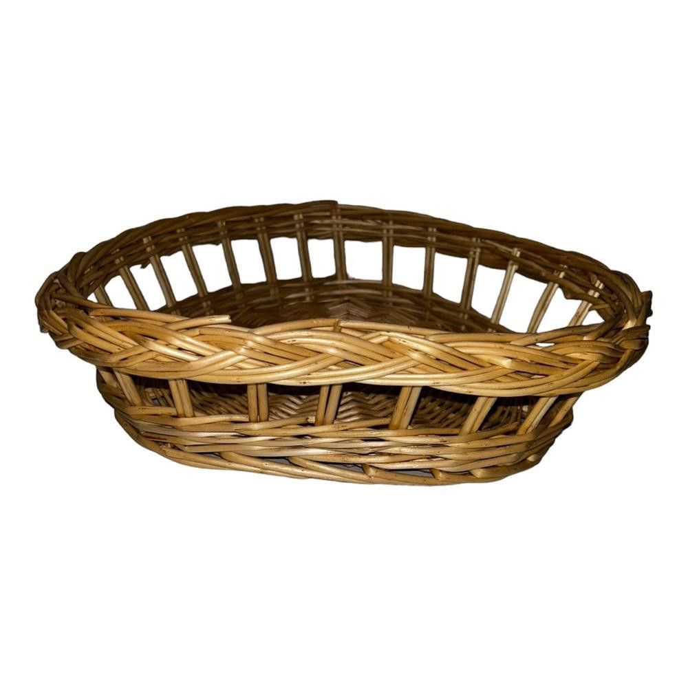 Designer Heart Shaped Wicker Basket Size ONE SIZE - 5 Thumbnail