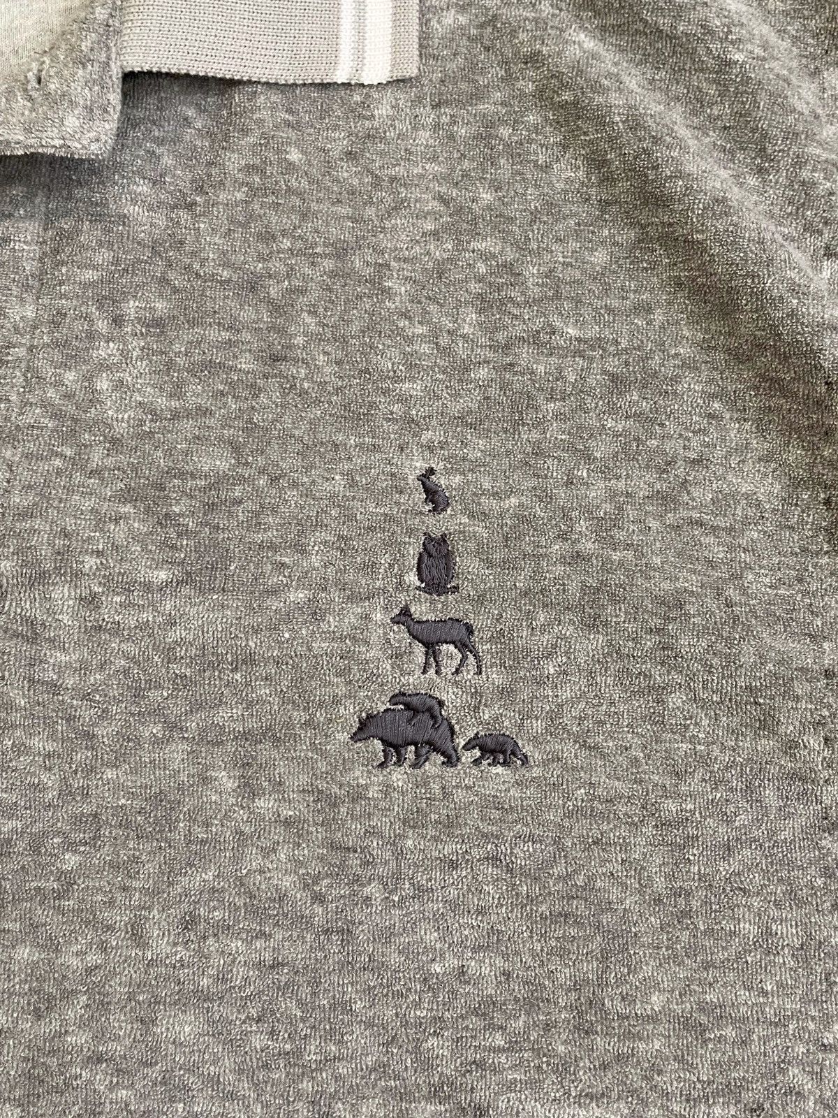 Mountain Research Maintain Research Grey polo Made in Japan Size US M / EU 48-50 / 2 - 4 Thumbnail