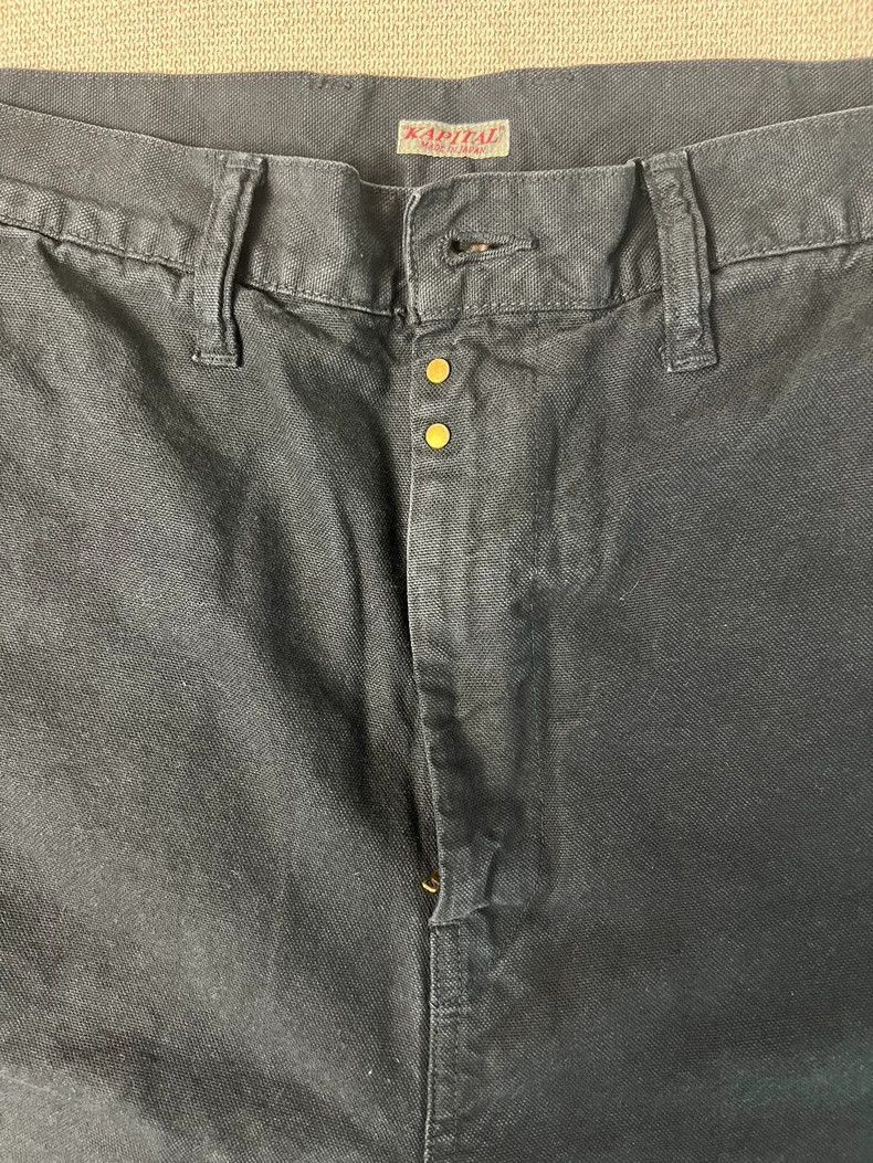Kapital KAPITAL 20AW Cargo Straight Casual Pants Size US 34 / EU 50 - 3 Thumbnail