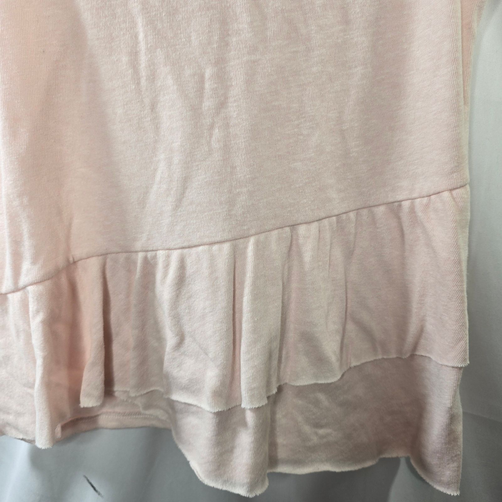 Nation LTD Nation LTD Pink Bea Front Ruffle Tank Top Bouse Size Small Size S / US 4 / IT 40 - 2 Thumbnail