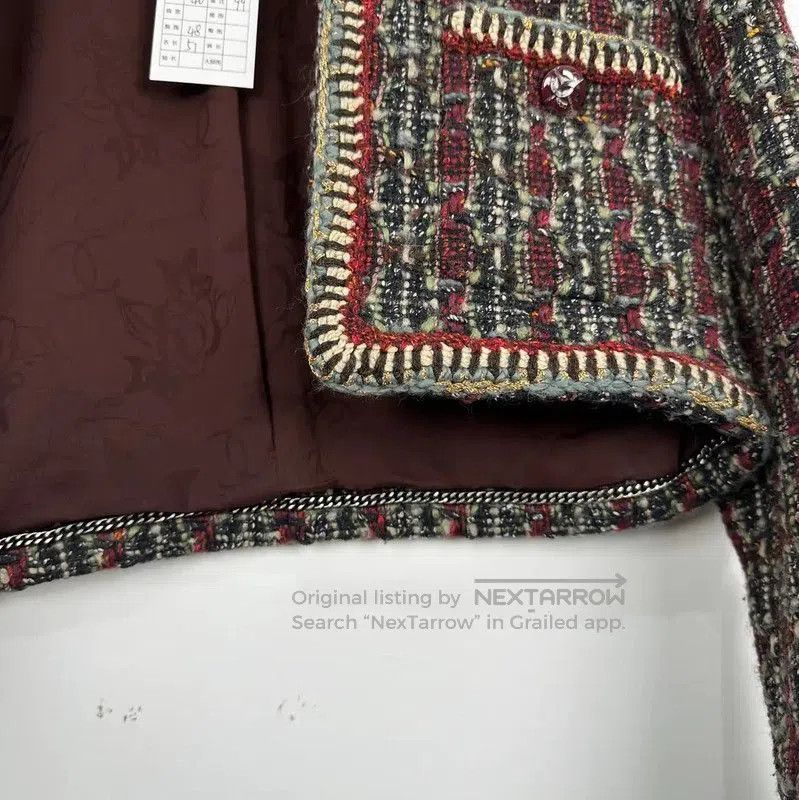 Chanel Chanel Multicolor Wool Jacket for Women . Size M / US 6-8 / IT 42-44 - 5 Thumbnail