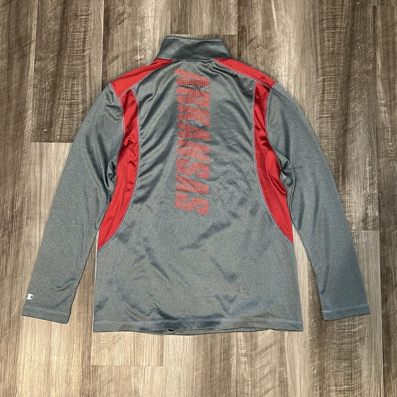 Champion Arkansas Razorbacks Champion Quarter Zip Pullover - Medium Size US M / EU 48-50 / 2 - 3 Thumbnail