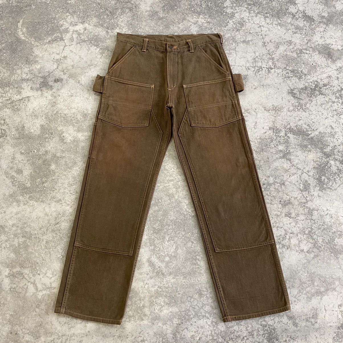 Bape × Vintage Double Knee Denim Size US 31 - 1 Thumbnail