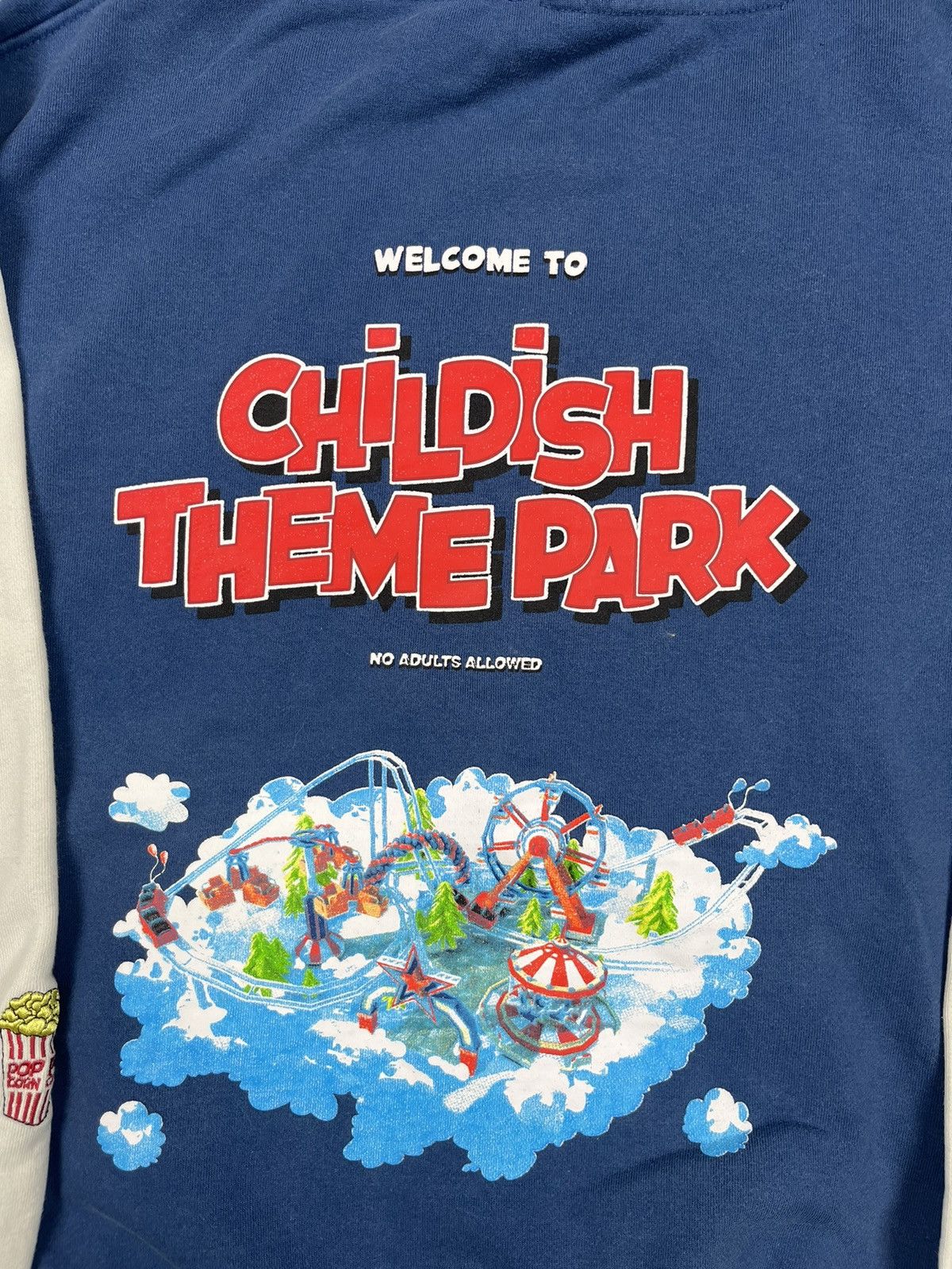 CHILDS Childish Hoodie Boxy Fit TGF Theme Park SkateGang Size US S / EU 44-46 / 1 - 14 Thumbnail