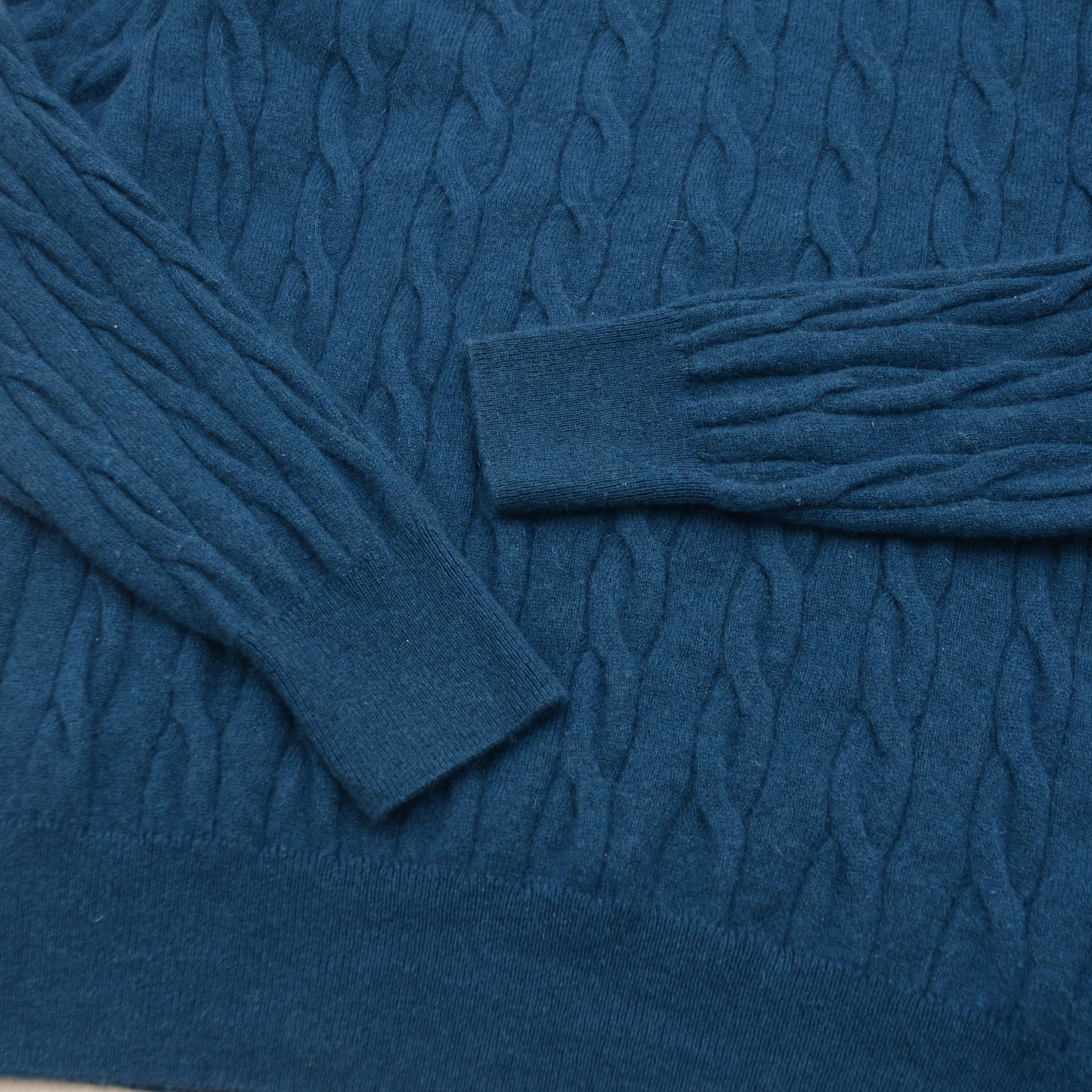 Extreme Cashmere Unisex Cashmere Collection Merino Wool Cable Knit Sweater Size US M / EU 48-50 / 2 - 5 Thumbnail
