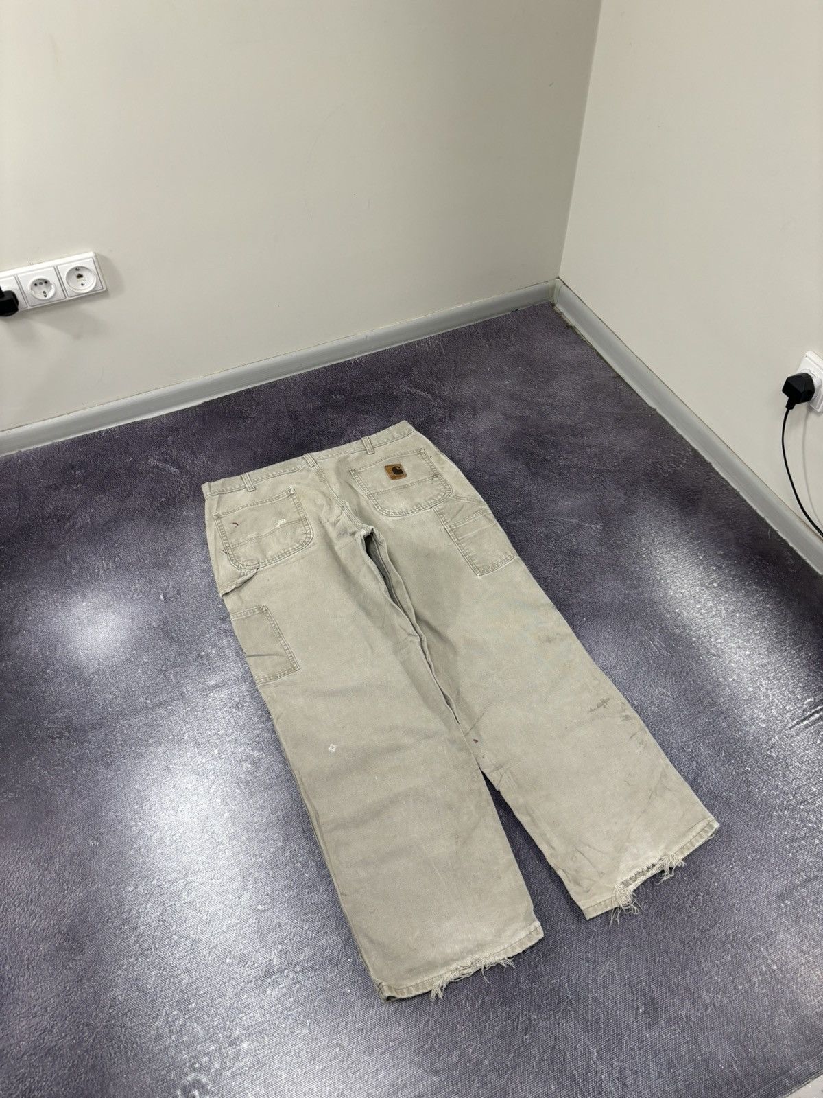 Carhartt Vintage 90s Carhartt USA Hype Work Baggy Pants Size US 38 / EU 54 - 3 Thumbnail