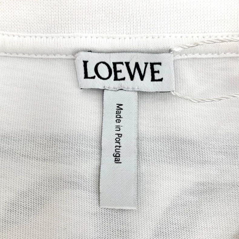 Loewe LOEWE White logo snow mountain elephant printed cotton rou Size XS / US 0-2 / IT 36-38 - 5 Thumbnail
