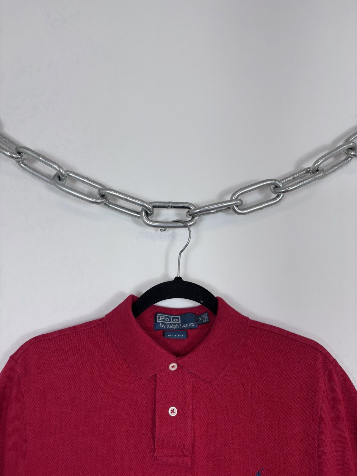 Polo Ralph Lauren Vintage Polo Ralph Lauren Men’s Slim Fit Red Polo Shirt Size US M / EU 48-50 / 2 - 4 Thumbnail