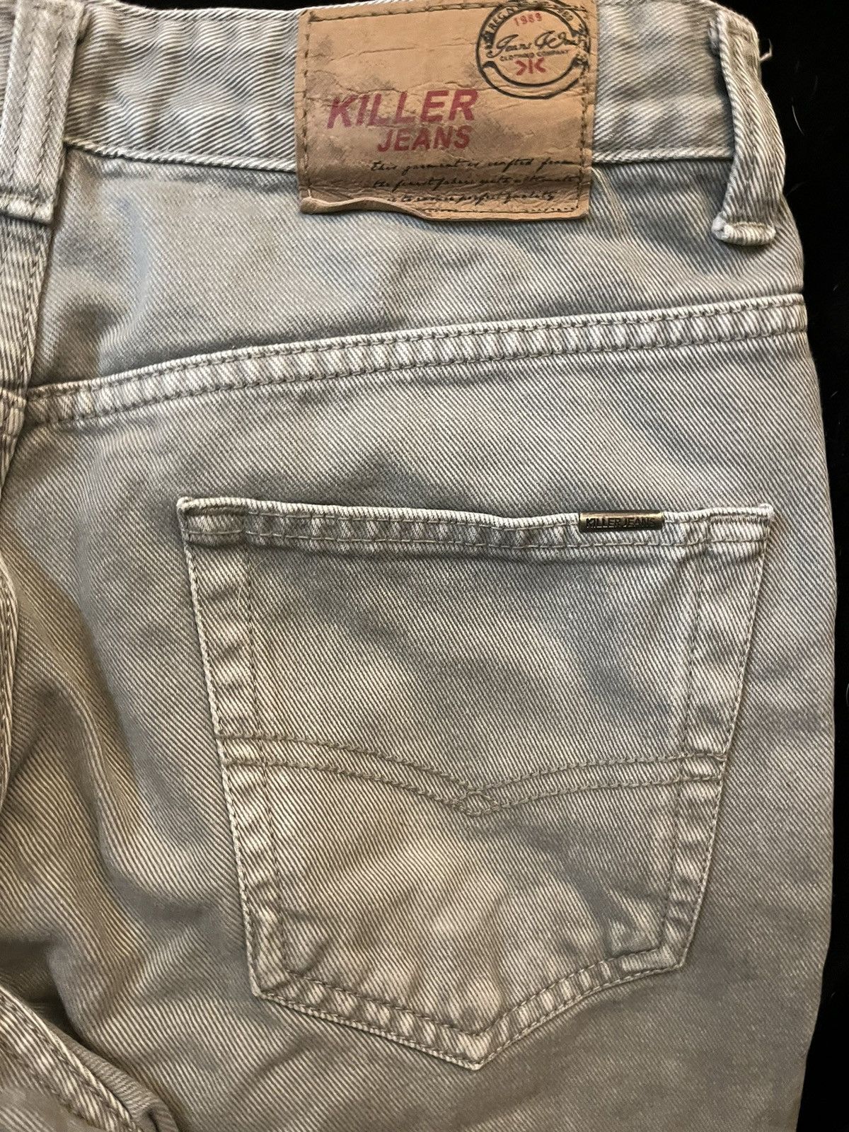 Vintage Tan Killer Baggy Jeans y2k 2000s rare Size US 36 / EU 52 - 4 Thumbnail