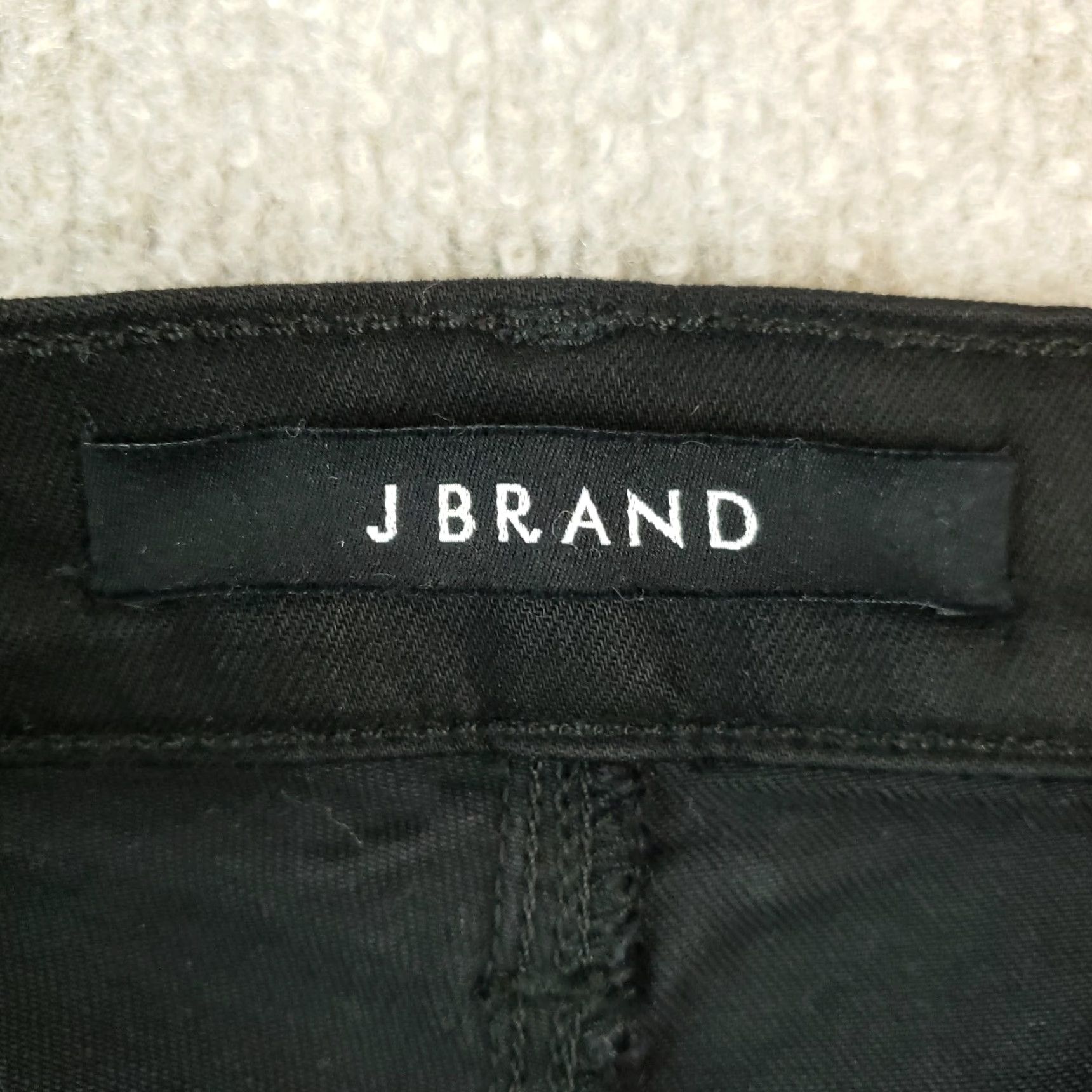 J Brand J Brand Jeans Women 31x30 Black Maria Skinny Fit Denim Jeans Stretch 5-Pocket Classic Solid Womens Jeans Size 24" / US 00 / IT 34 - 7 Thumbnail