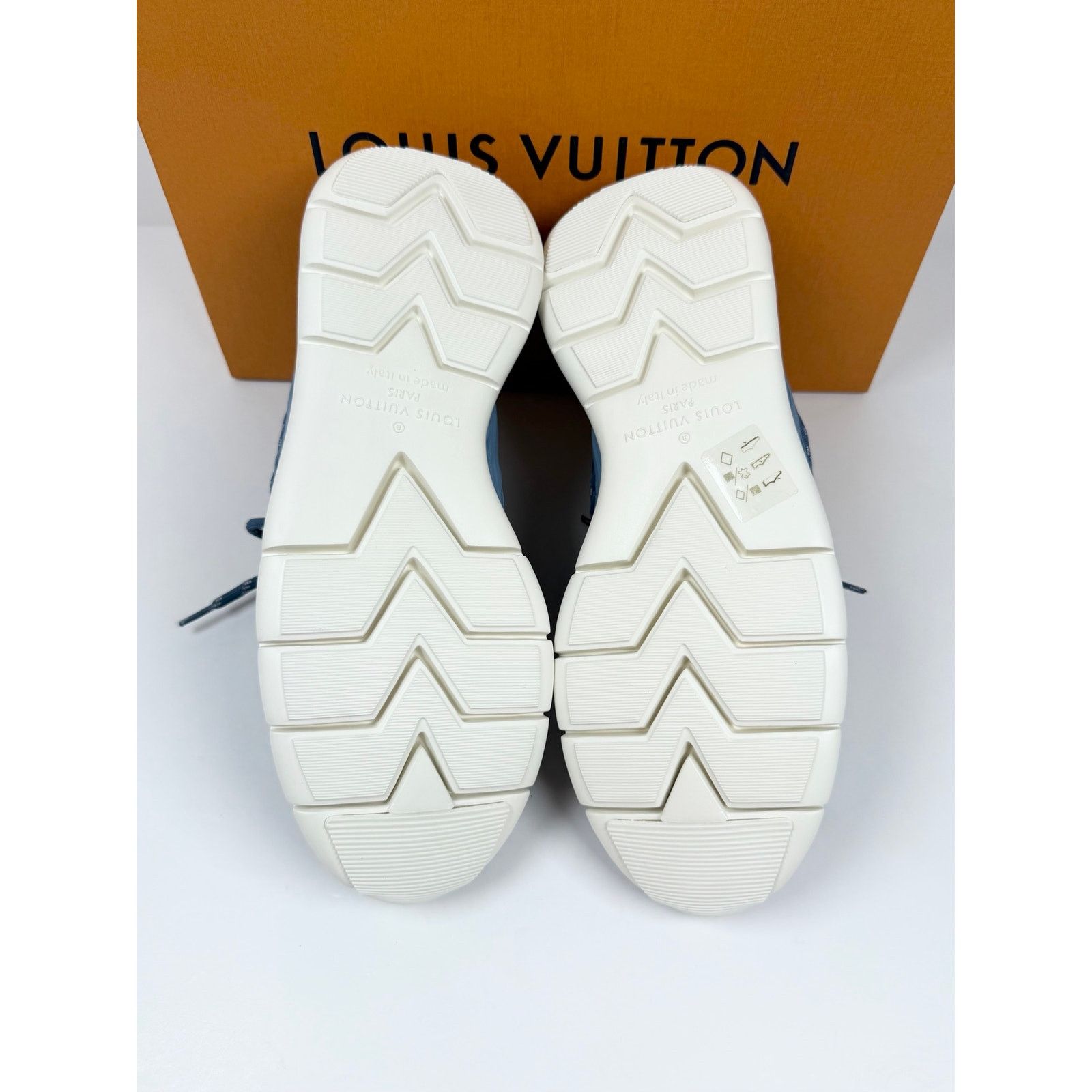 Louis Vuitton Size 7LV/8US - Louis Vuitton Denim Fastlane Sneakers NEW Size US 8 / EU 41 - 7 Thumbnail