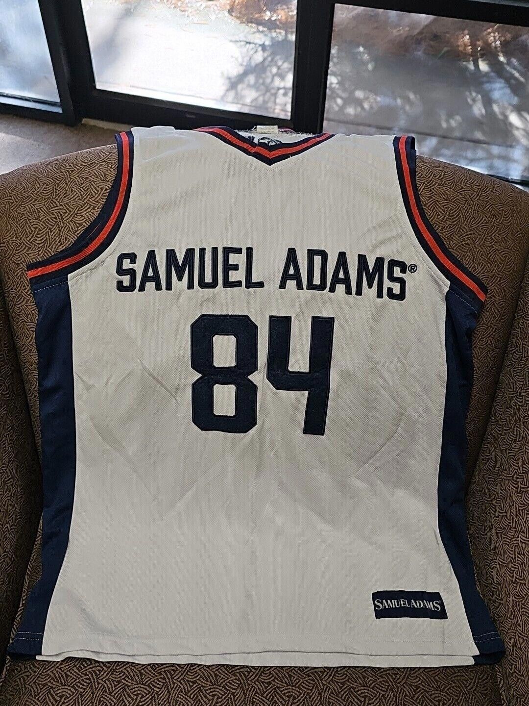 Designer Samuel Adams Men’s Basketball Jersey Promo Beer - Size L Size US L / EU 52-54 / 3 - 1 Thumbnail
