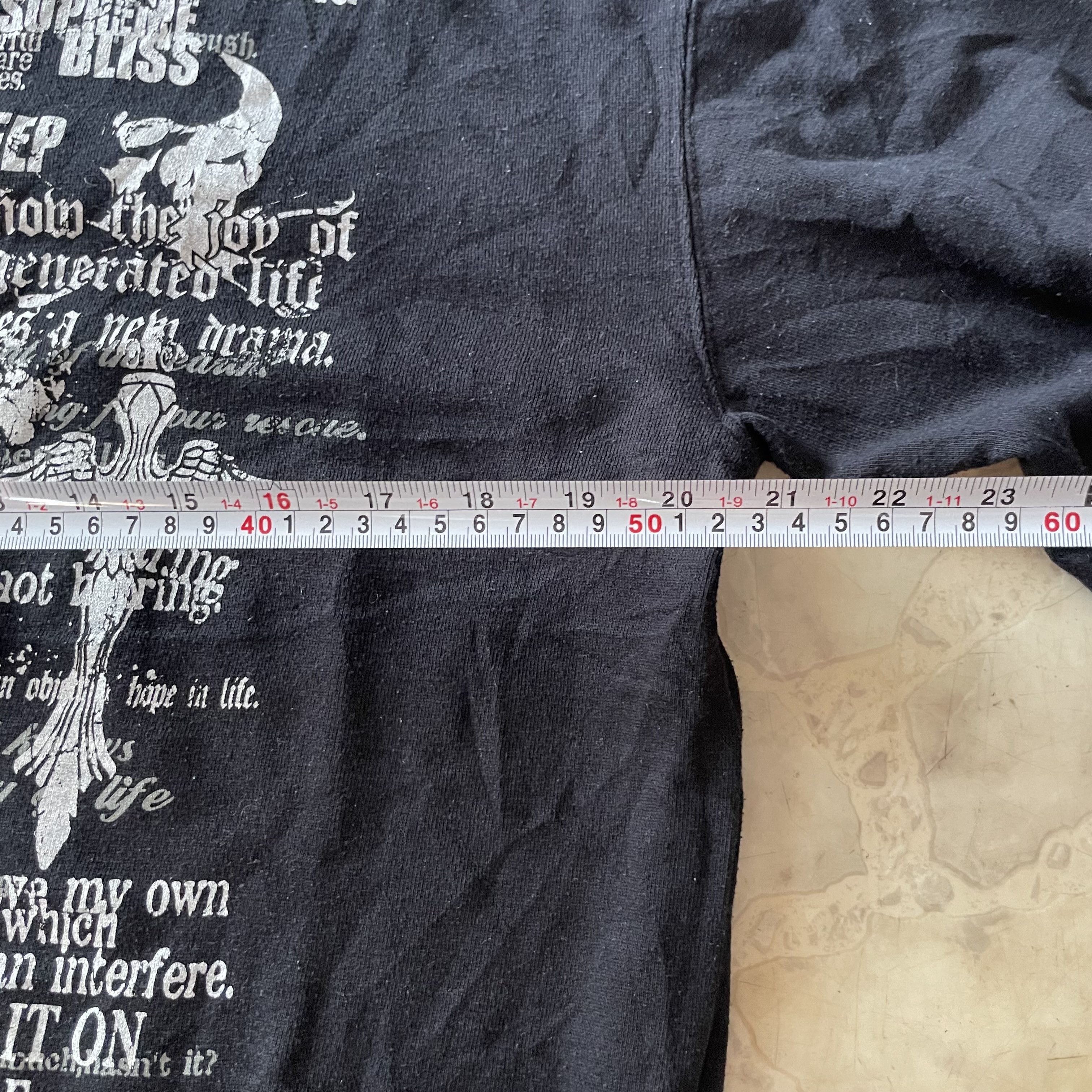 Japanese Brand Y2K Beaumont Carr Poem Crewneck IfSixWasNine Punk Grunge Size US M / EU 48-50 / 2 - 5 Thumbnail