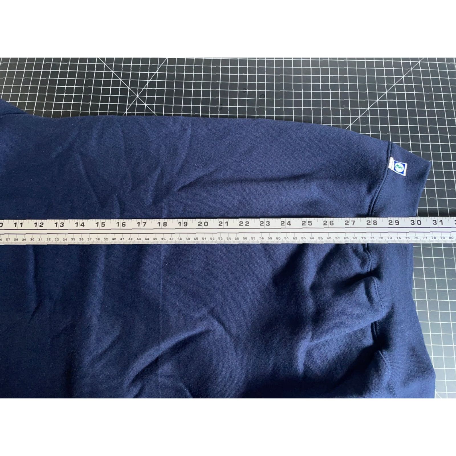 Vintage VINTAGE Discus Athletic Sweatshirt Shirt | Dark Blue | 90s Sun Faded Crewneck Mens Large Tall LT | Cotton-Blend Fleece Pullover Size US L / EU 52-54 / 3 - 7 Thumbnail