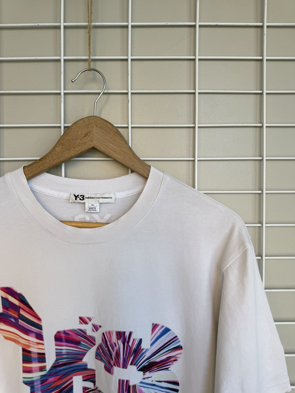 Y-3 Y-3 adidas Coloured Big Logo T-Shirt Mens Size XL/L Size US XL / EU 56 / 4 - 6 Thumbnail