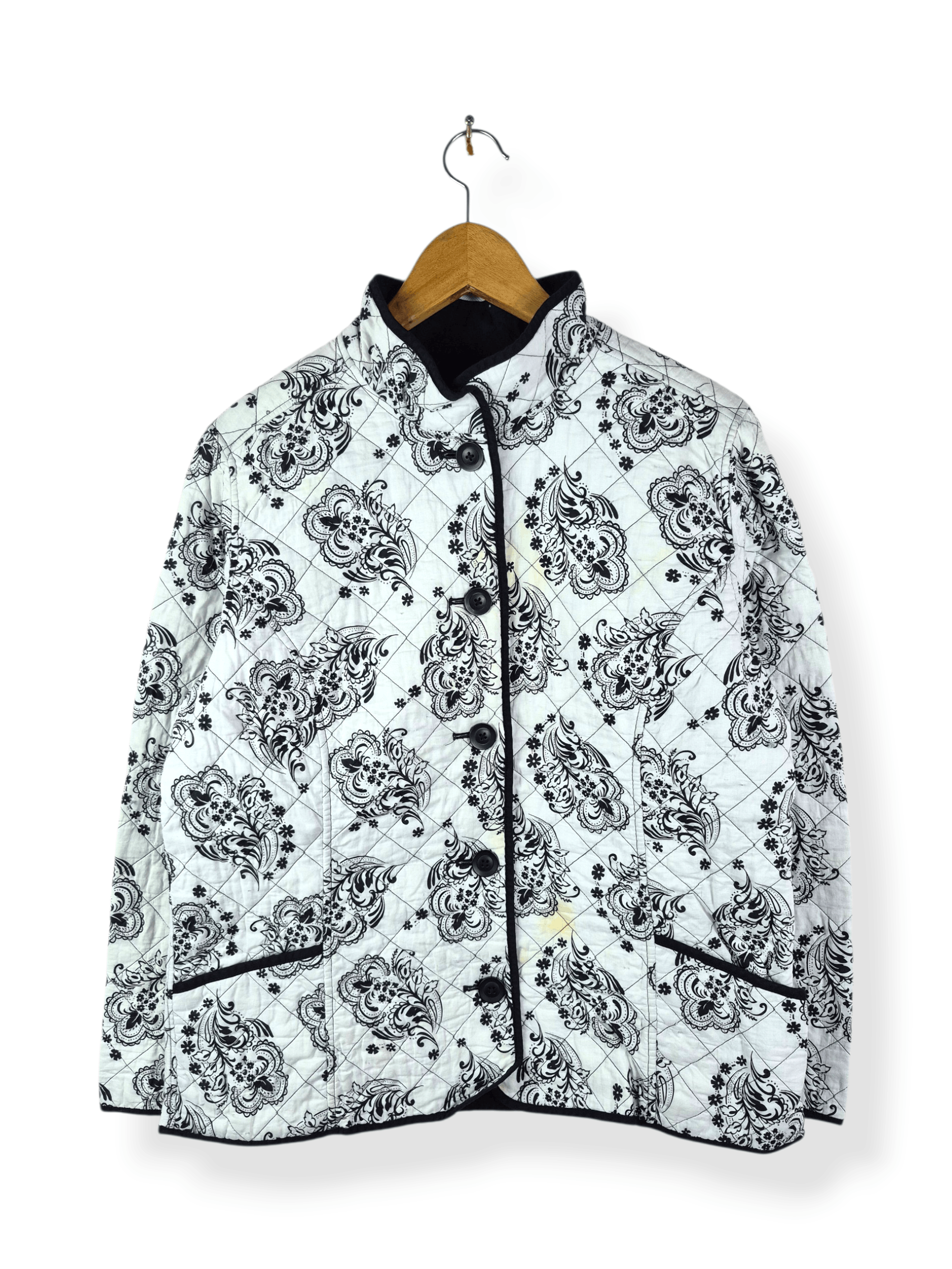 Croft & Barrow 🔥 Croft & Barrow Paisley Reversible Light Jacket Size US L / EU 52-54 / 3 - 1 Thumbnail