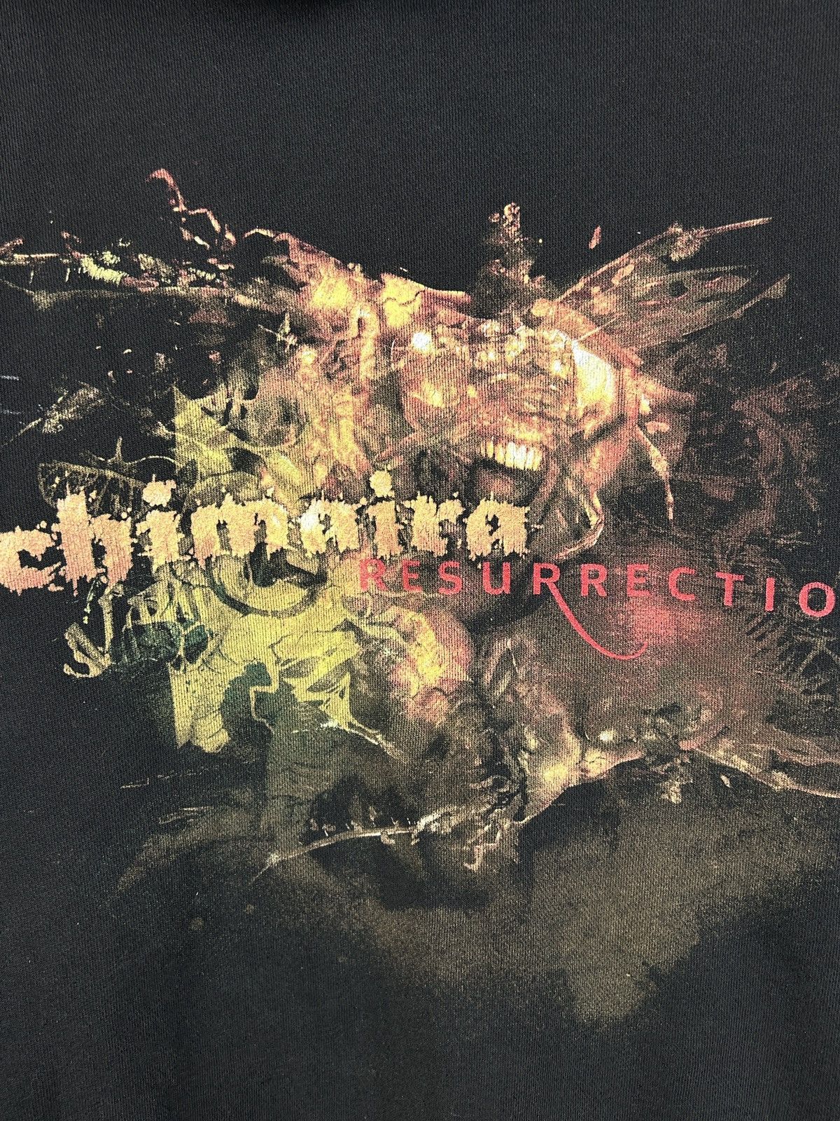 Band Tees Vintage Chimaira Resurrecion 2007 Distressed Zip Hoodie Size US M / EU 48-50 / 2 - 2 Thumbnail