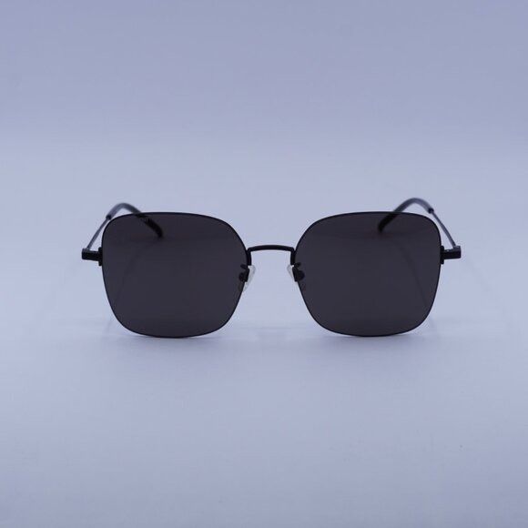 Saint Laurent Paris Saint Laurent SL410 WIRE 002 Sunglasses Black Square Frame Size ONE SIZE - 8 Thumbnail