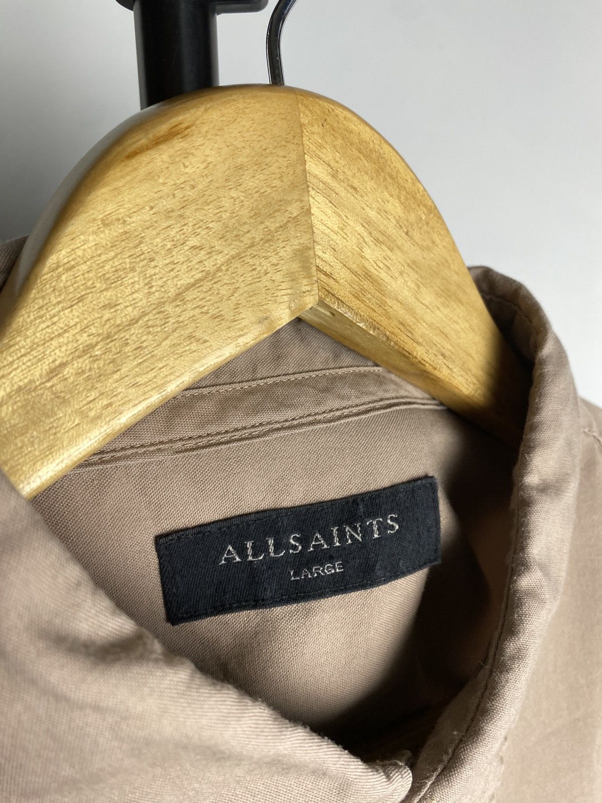 Allsaints × Vintage Luxury Allsaints 90s vintage shirt button up Size US L / EU 52-54 / 3 - 5 Thumbnail