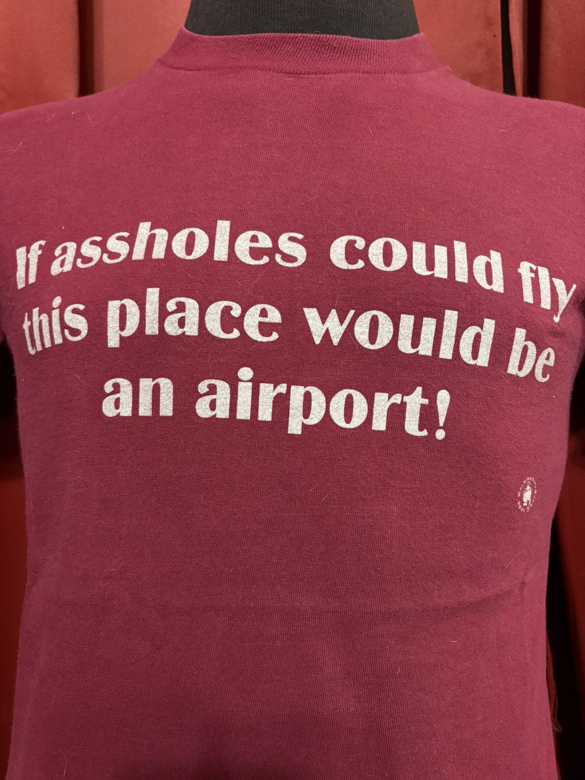 Vintage Vintage Funny Tees 90’s Joke Tee If Assholes Could Fly Grail Size US M / EU 48-50 / 2 - 2 Thumbnail