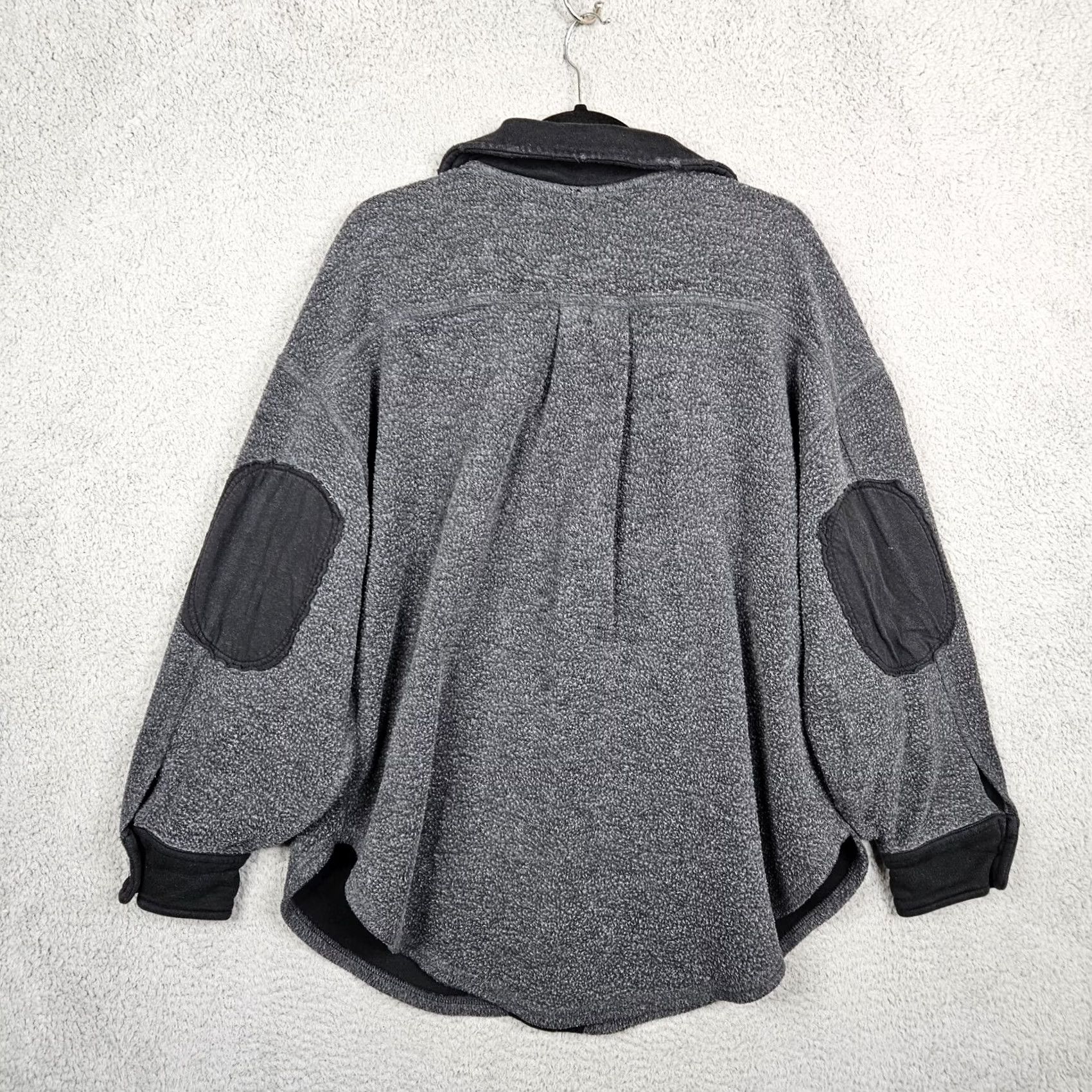 Free People Free People Jacket Women's XS Fleece Multicolor All Seasons Regular Size XS Covered Button Closure Casual Fall Winter Spring Shirt? Size XS / US 0-2 / IT 36-38 - 3 Thumbnail