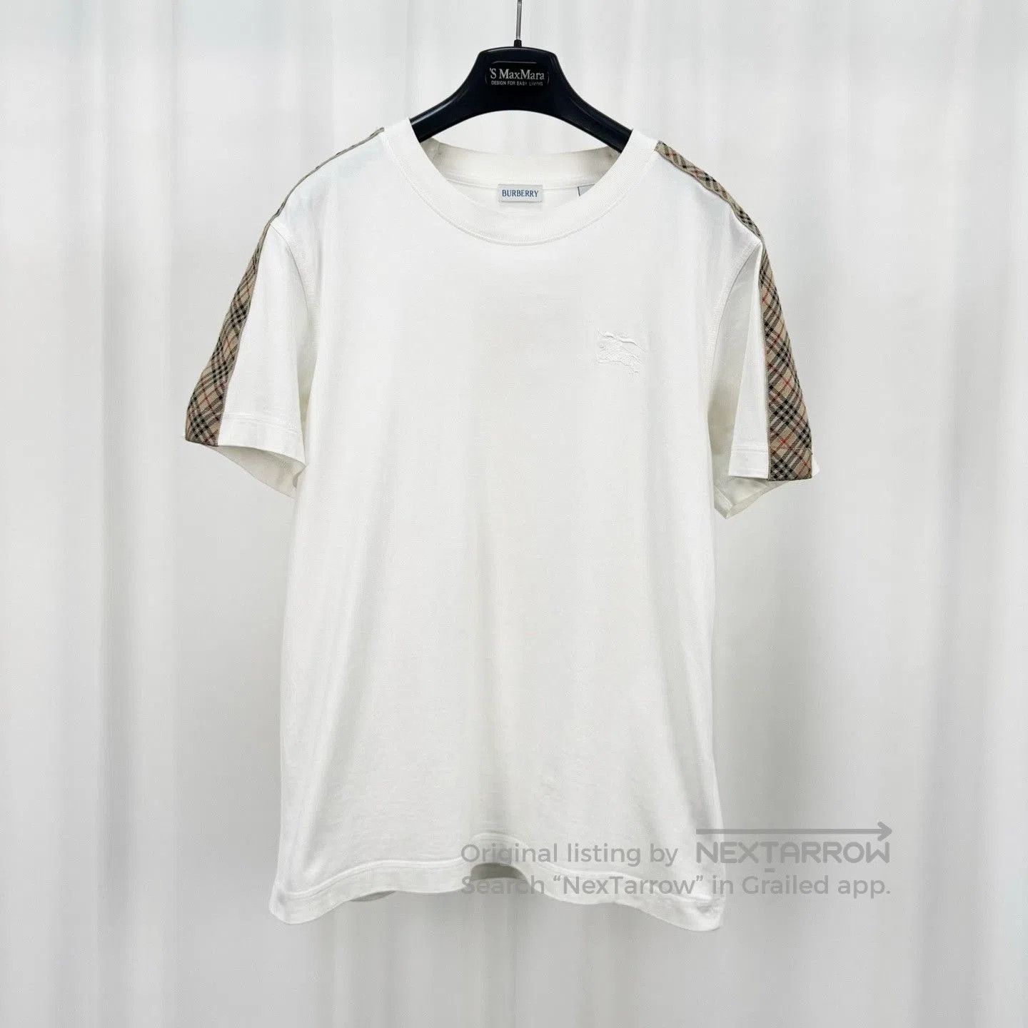 Burberry Burberry 25SS Embroidered Knight Check Tee. Size US M / EU 48-50 / 2 - 1 Thumbnail