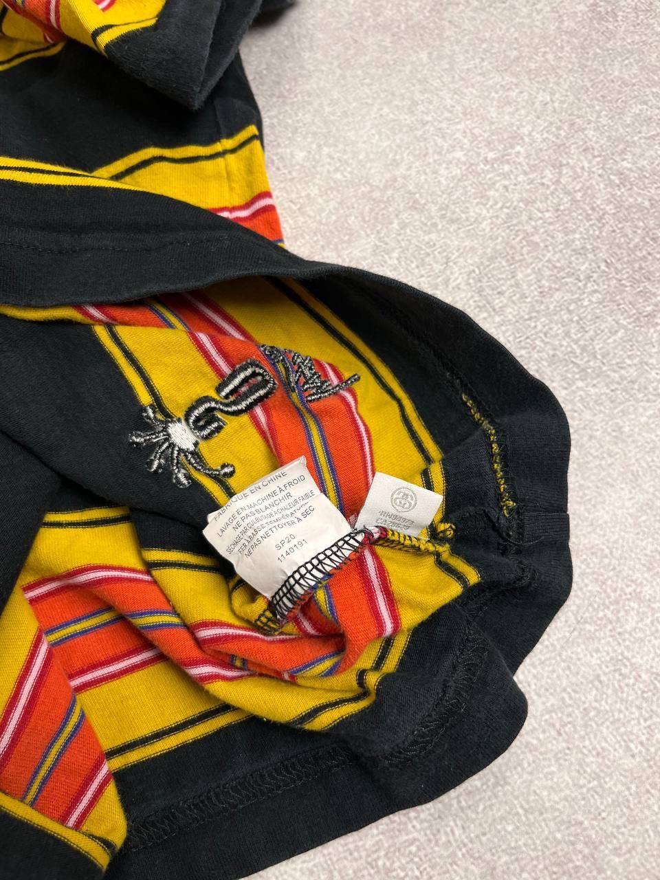 Stussy Vintage Stussy Striped Boxy Archival T-shirt M Y2K Size US M / EU 48-50 / 2 - 5 Thumbnail