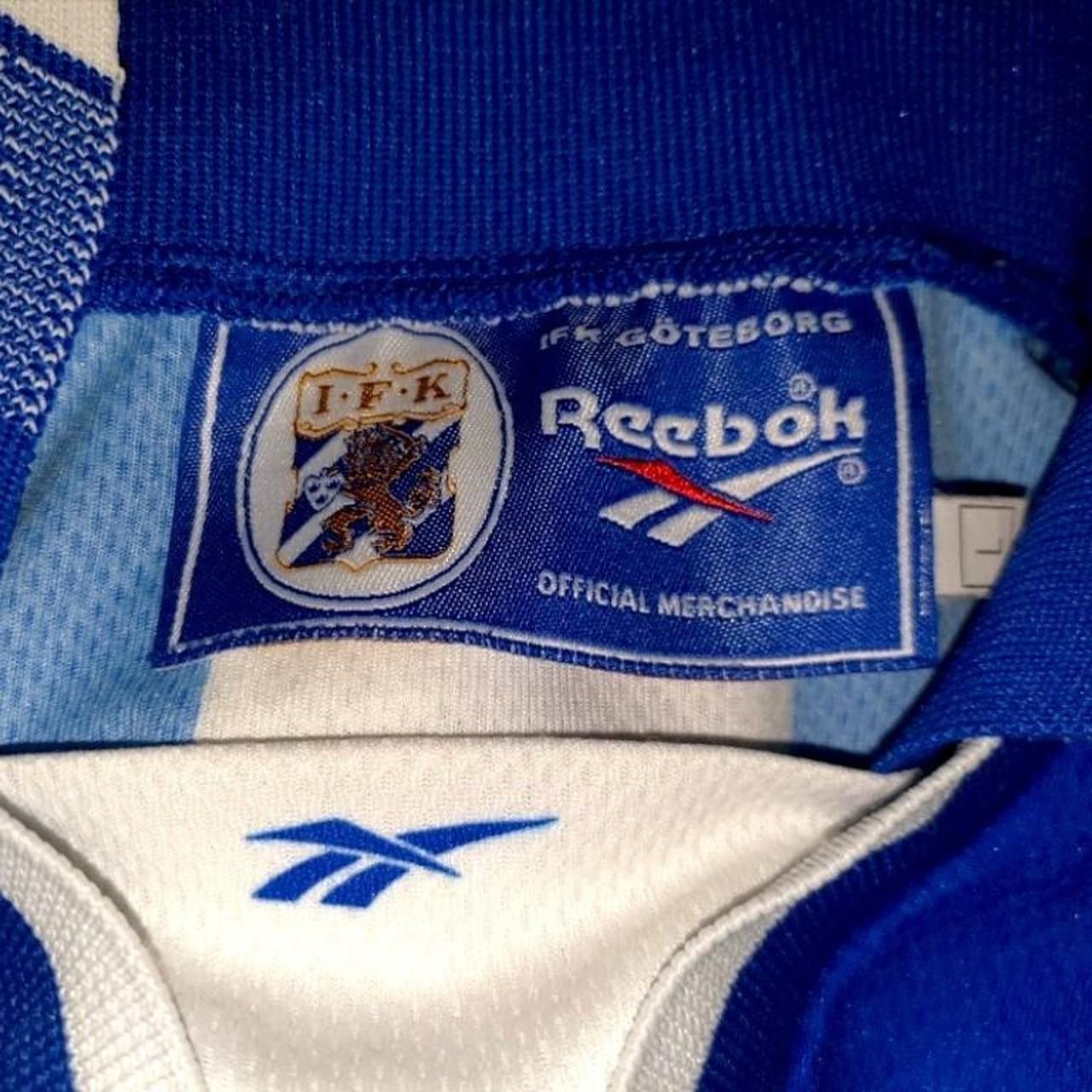 Reebok IFK GoteBorg Gothenburg 1997 1998 Home shirt jersey trikot Size US L / EU 52-54 / 3 - 3 Thumbnail