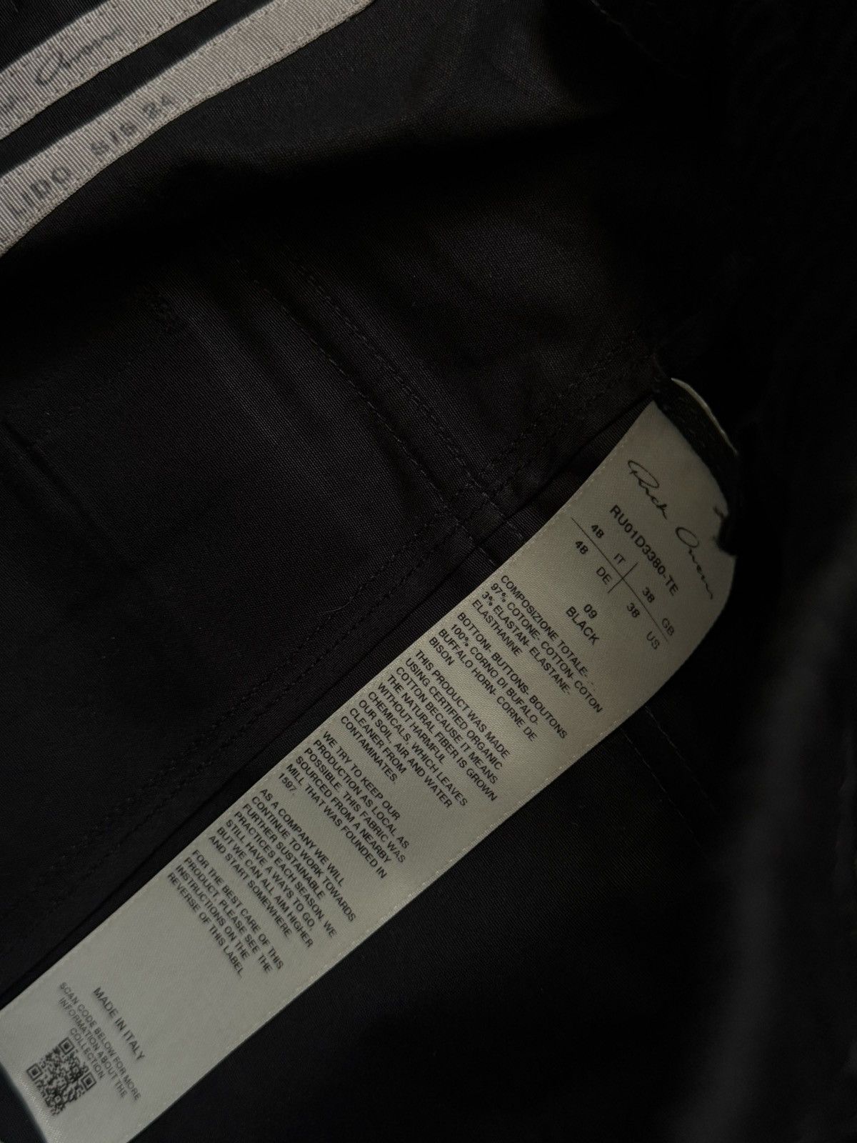 Rick Owens Rick Owens SS24 “Lido” Drawstring Drop-crotch Trousers Size US 32 / EU 48 - 5 Thumbnail
