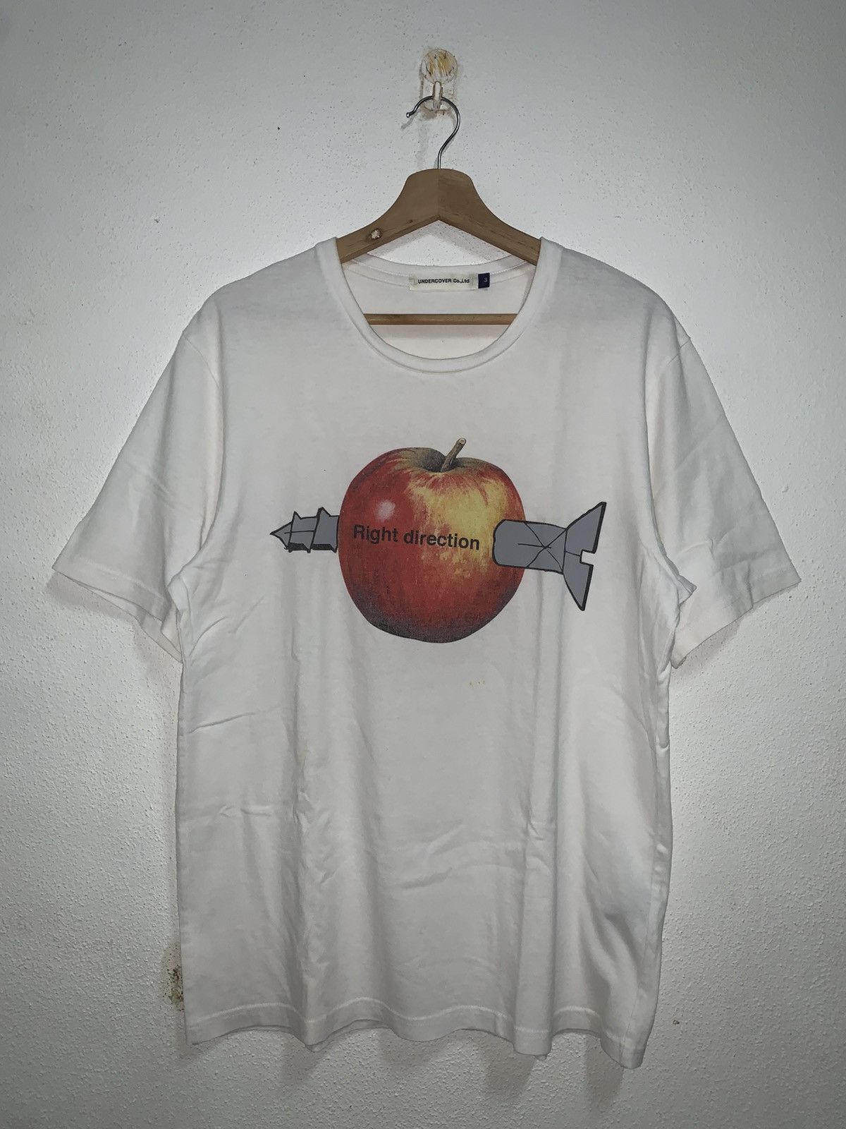 Undercover Undercover right direction tshirt Size US M / EU 48-50 / 2 - 1 Thumbnail