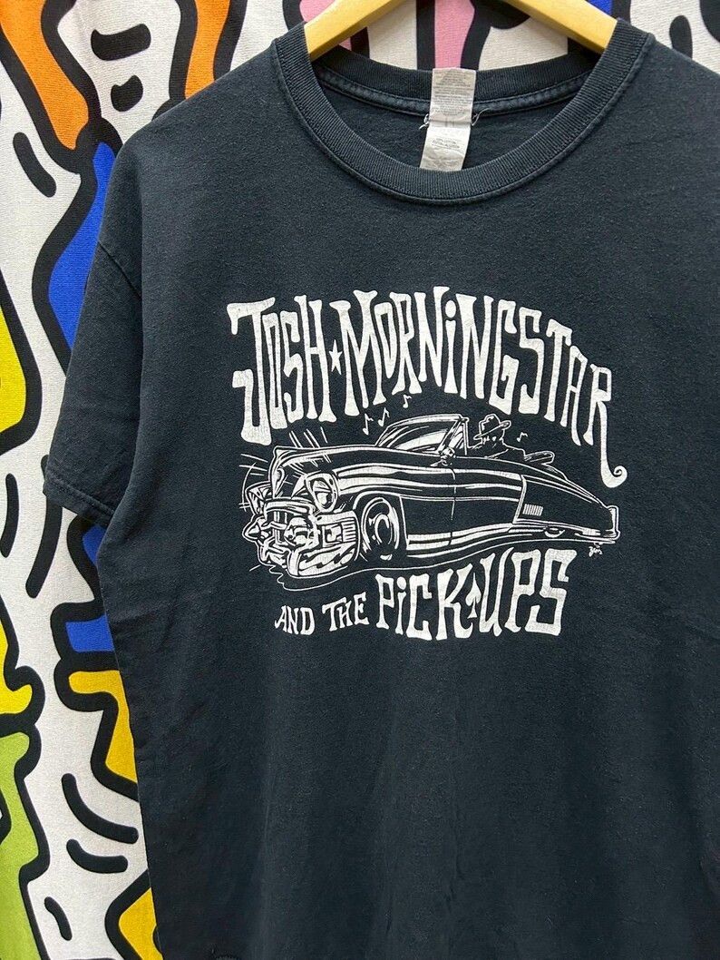 Vintage Vintage 2000s Josh Morningstar tshirt size L Size US L / EU 52-54 / 3 - 1 Thumbnail