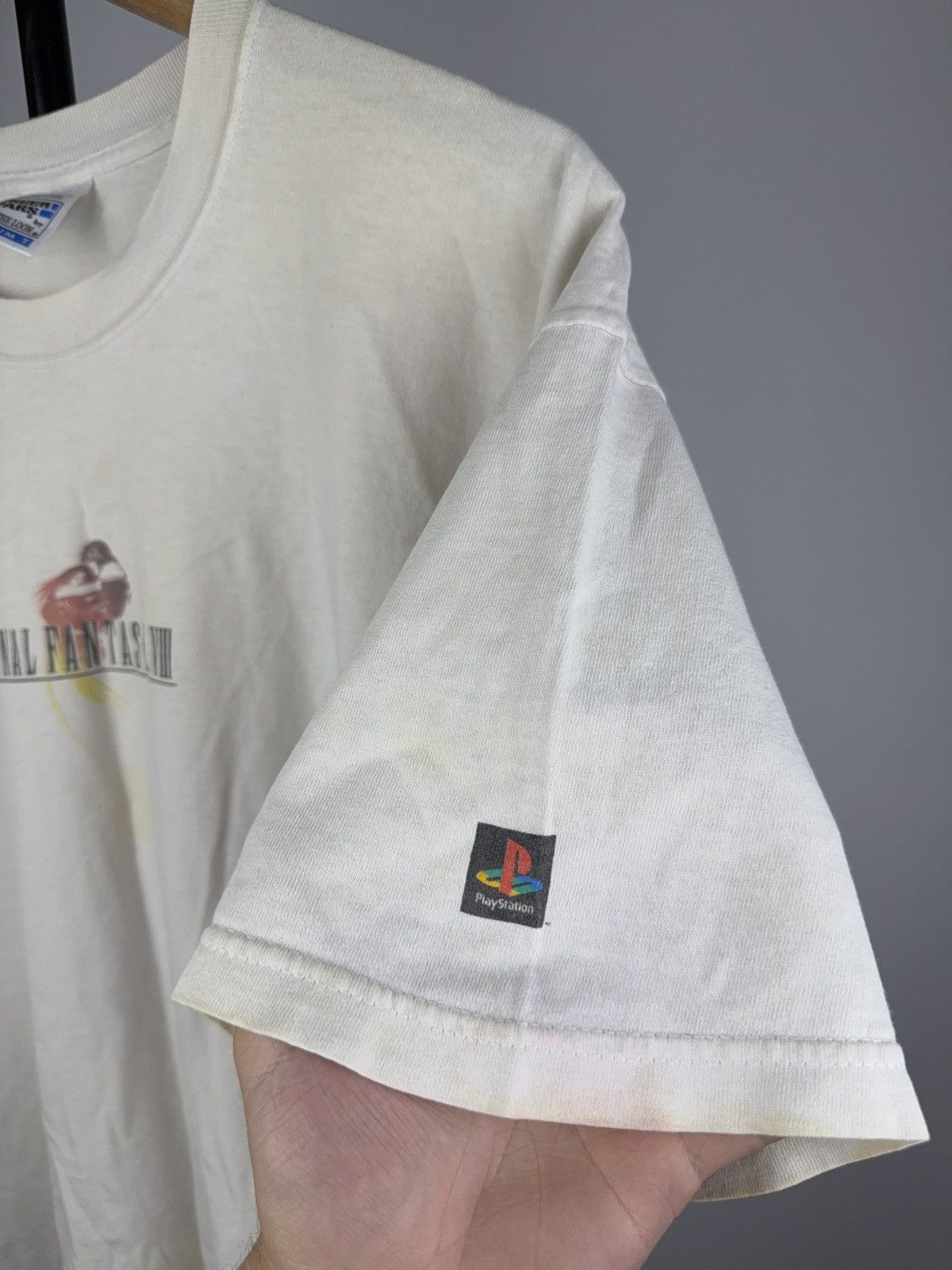 Vintage Vintage 90s Final Fantasy VIII FF8 T Shirt White Size XL Size US XL / EU 56 / 4 - 11 Thumbnail