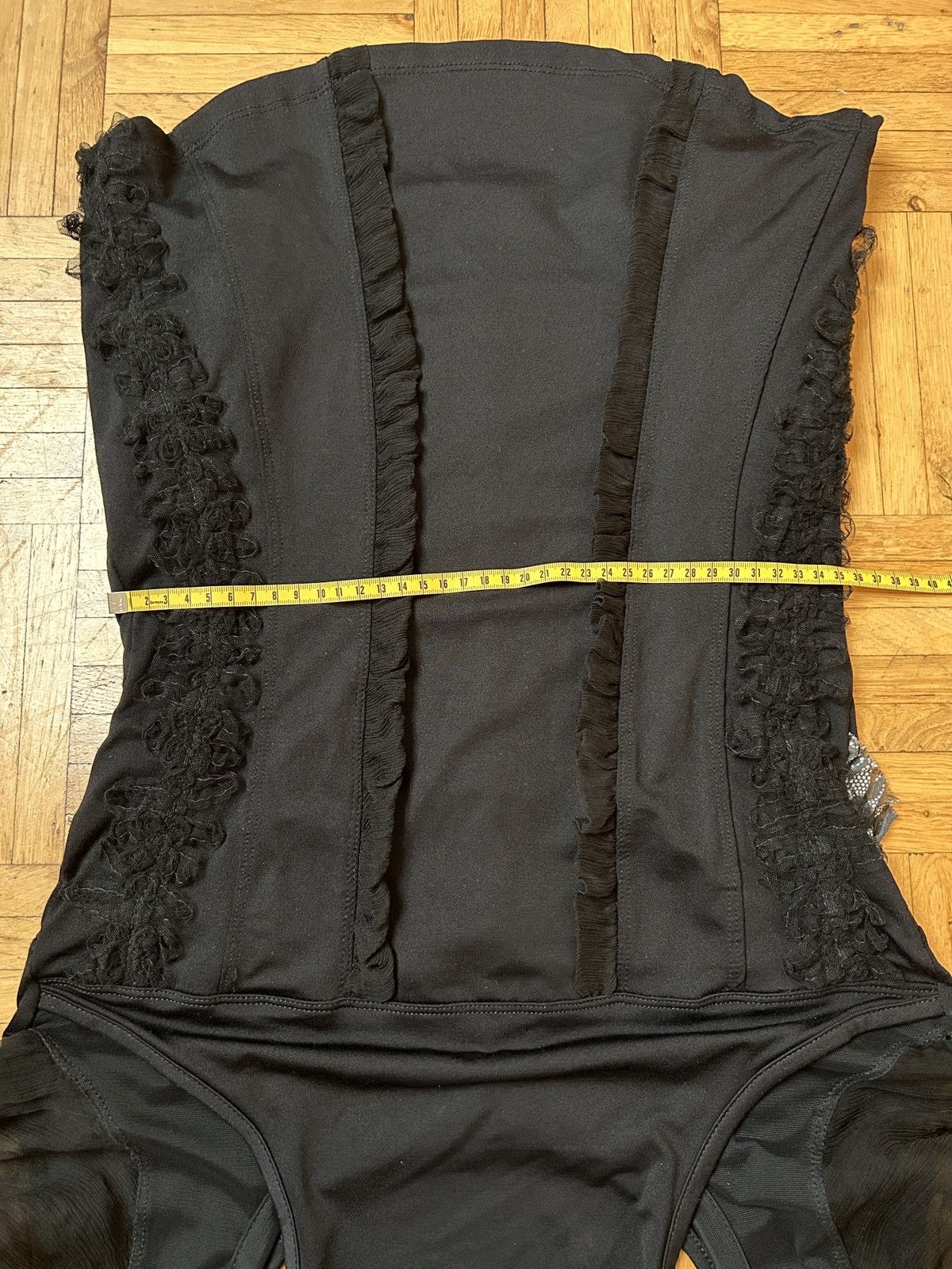 Other Vintage Mesh Top Body Ring Save The Queen JPG Style Size XL / US 12-14 / IT 48-50 - 19 Thumbnail