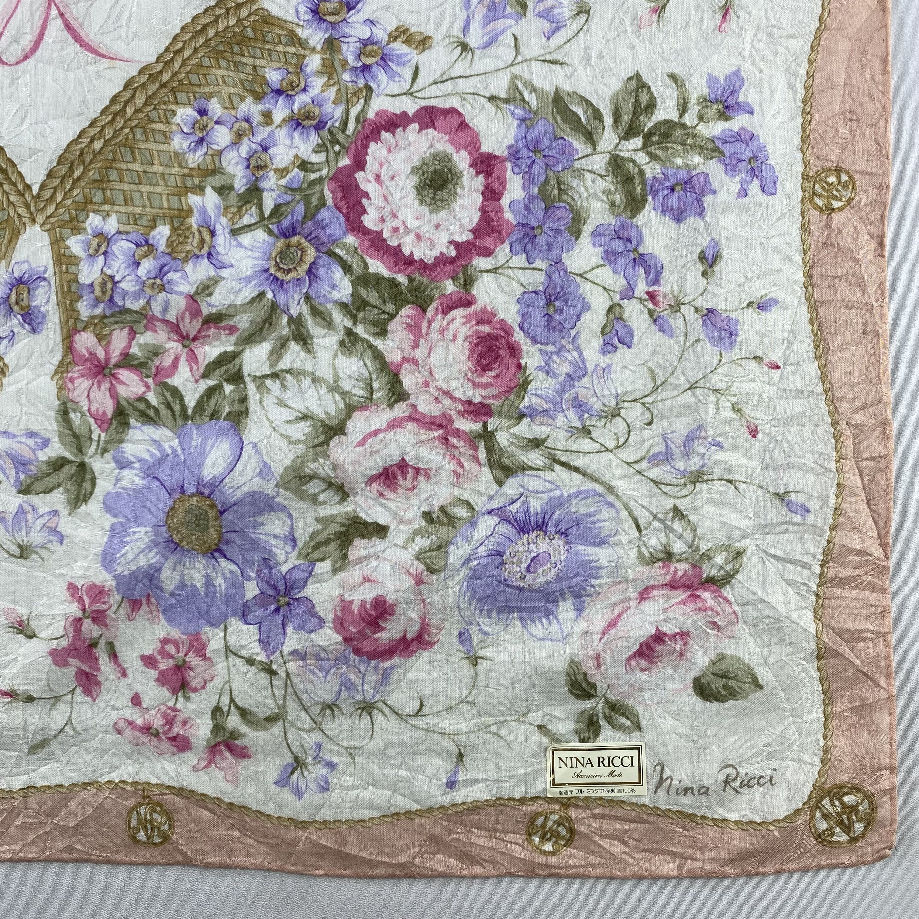 Vintage NWT Nina Ricci Bandana/ Handkerchief / Neckerchief Size ONE SIZE - 3 Thumbnail