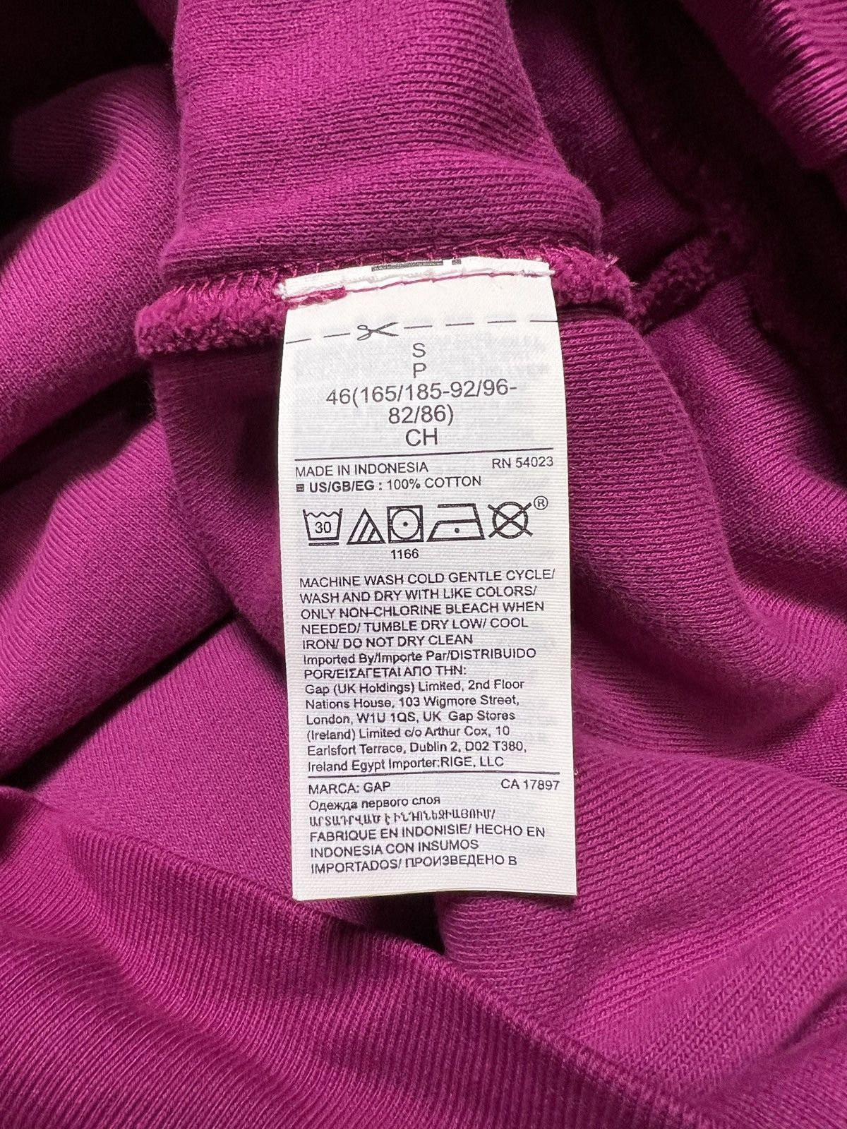 Yeezy Yeezy Gap Hoodie Purple Size US S / EU 44-46 / 1 - 4 Thumbnail